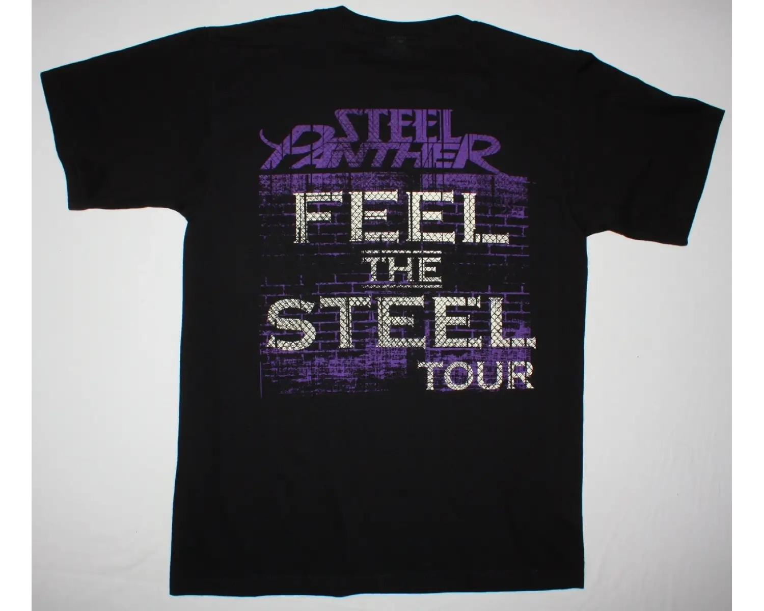 SYSTEM OF A DOWN DISTRESSED LOGO NEW BLACK T SHIRT ÖN VE ARAKA BASKILI