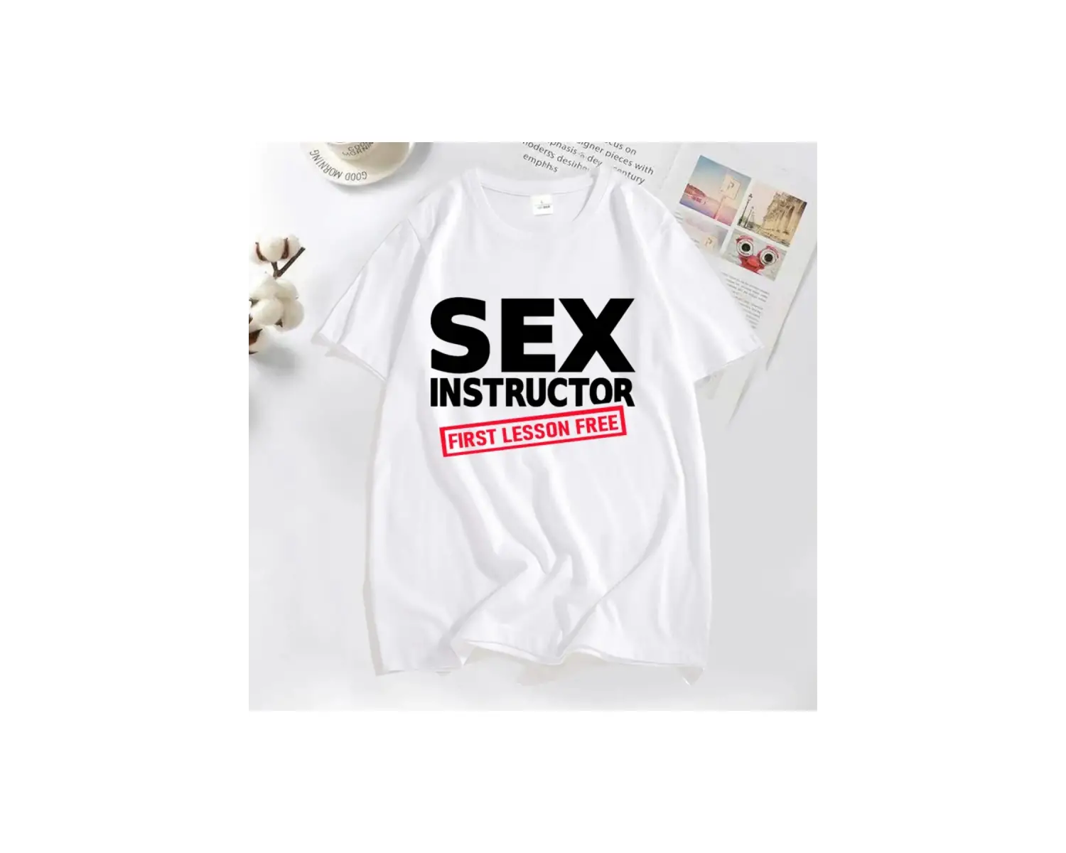 T Shirt Erkekler Yetişkin  Serin Şaka T-shirt Erkek