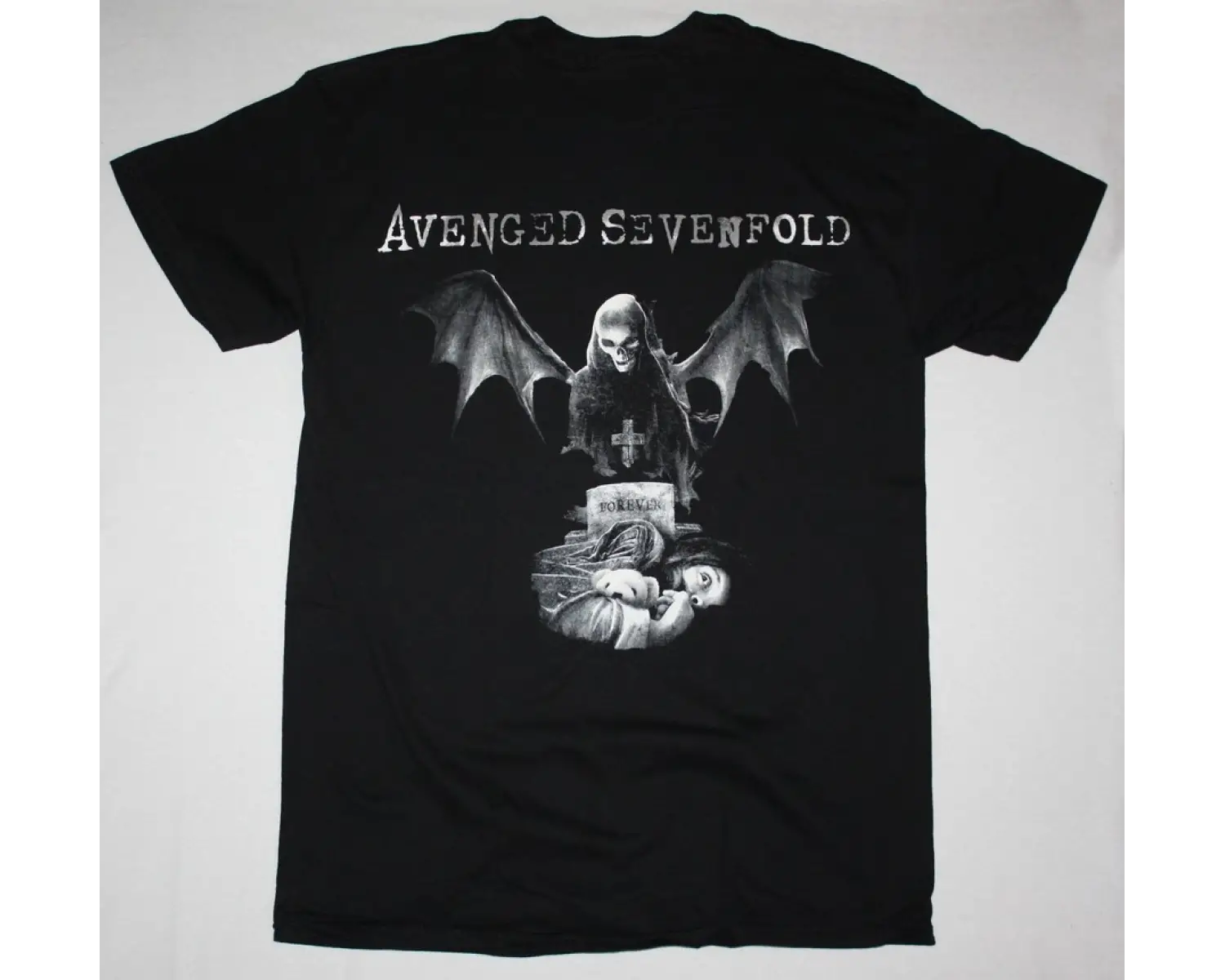 TANKARD ALIEN ’89 WHITE NEW T-SHIRT ÖN VE ARAKA BASKILI