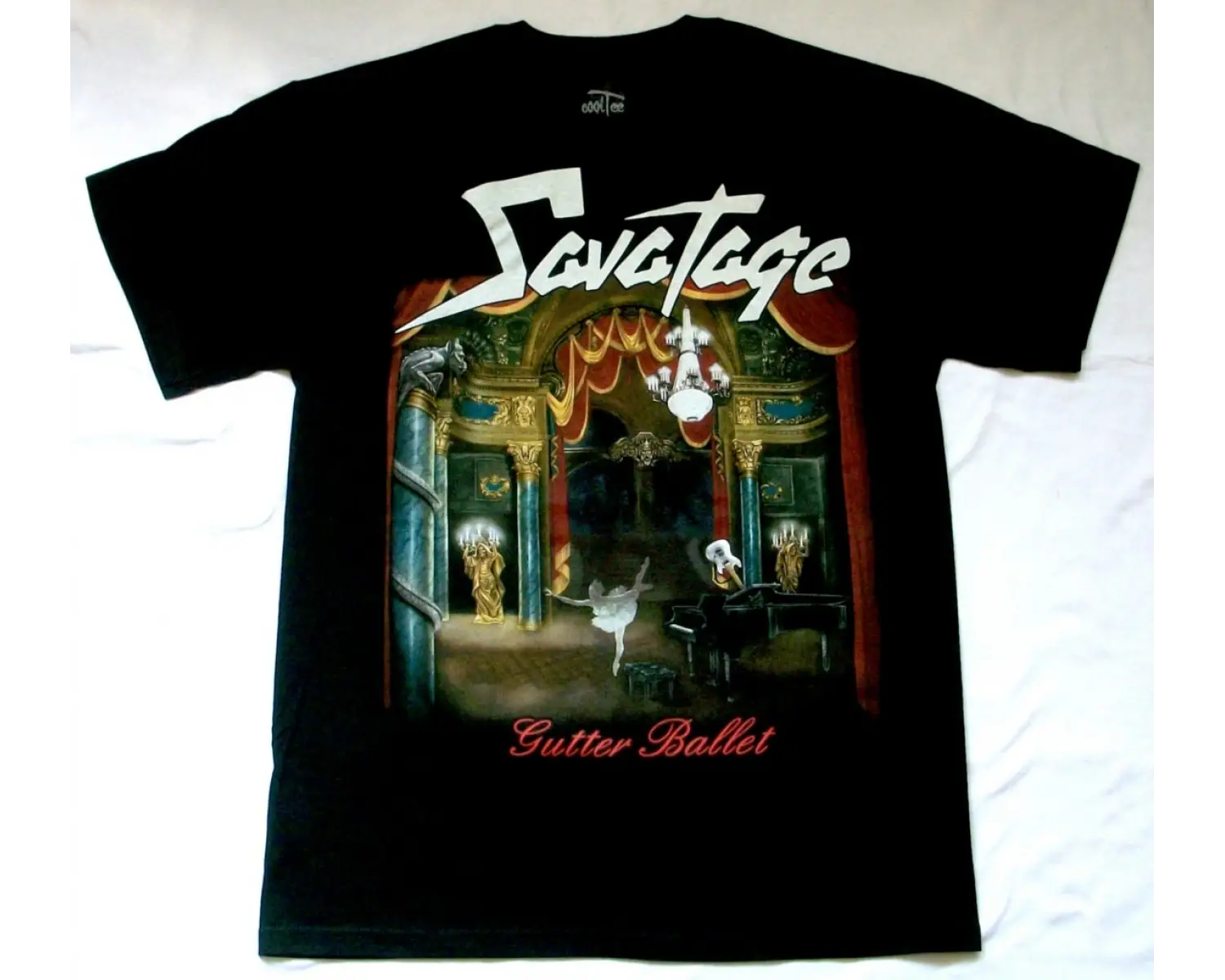 TANKARD ONE FOOT IN THE GRAVE NEW BLACK T-SHIRT ÖN VE ARAKA BASKILI