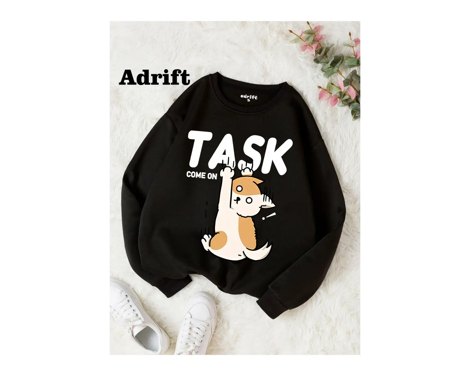 Task Come On Y2k Harajuka Style Sokak Trend Tasarım Harajuku/gotik Beyaz