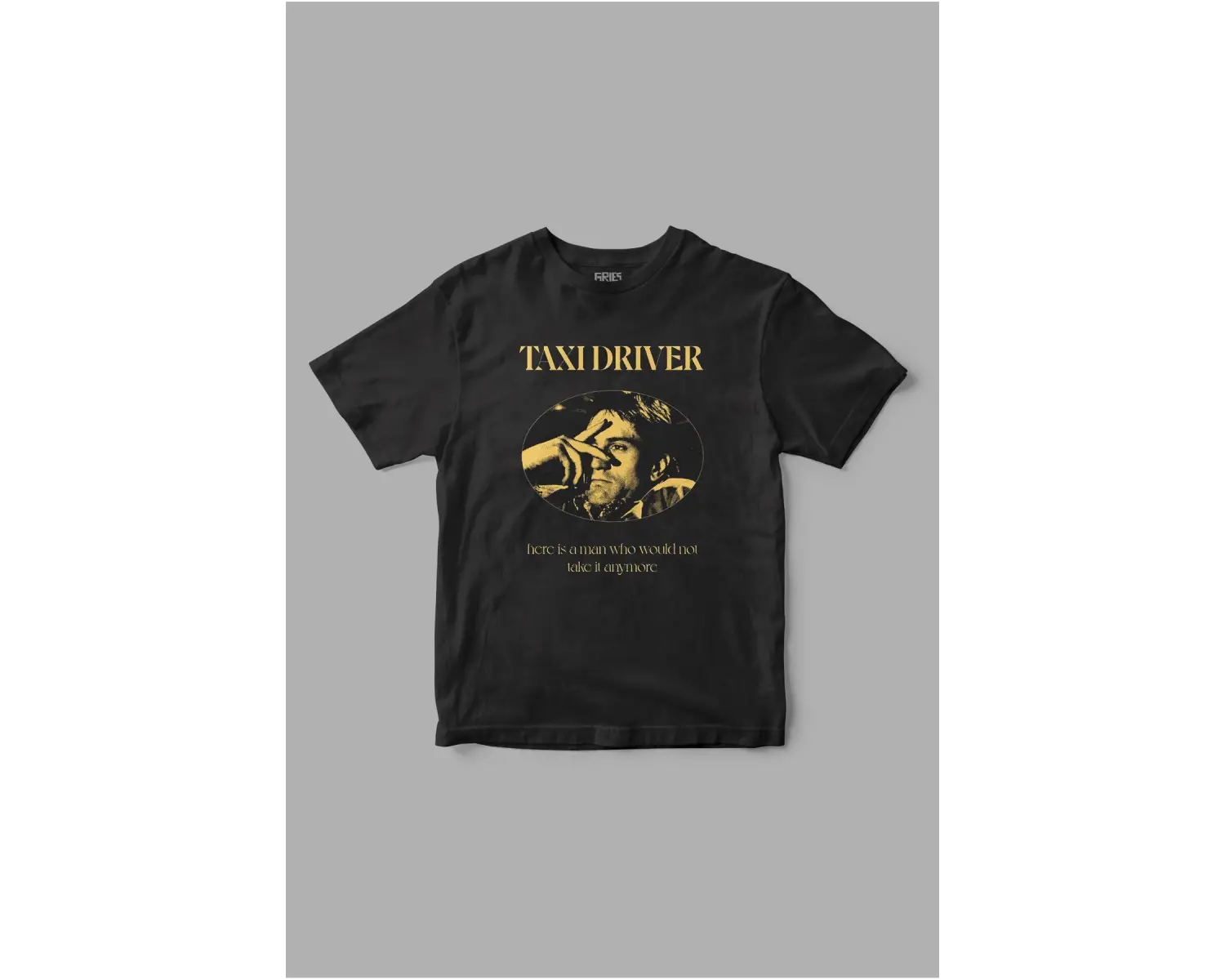 Taxi Driver Retro Baskılı Tişört