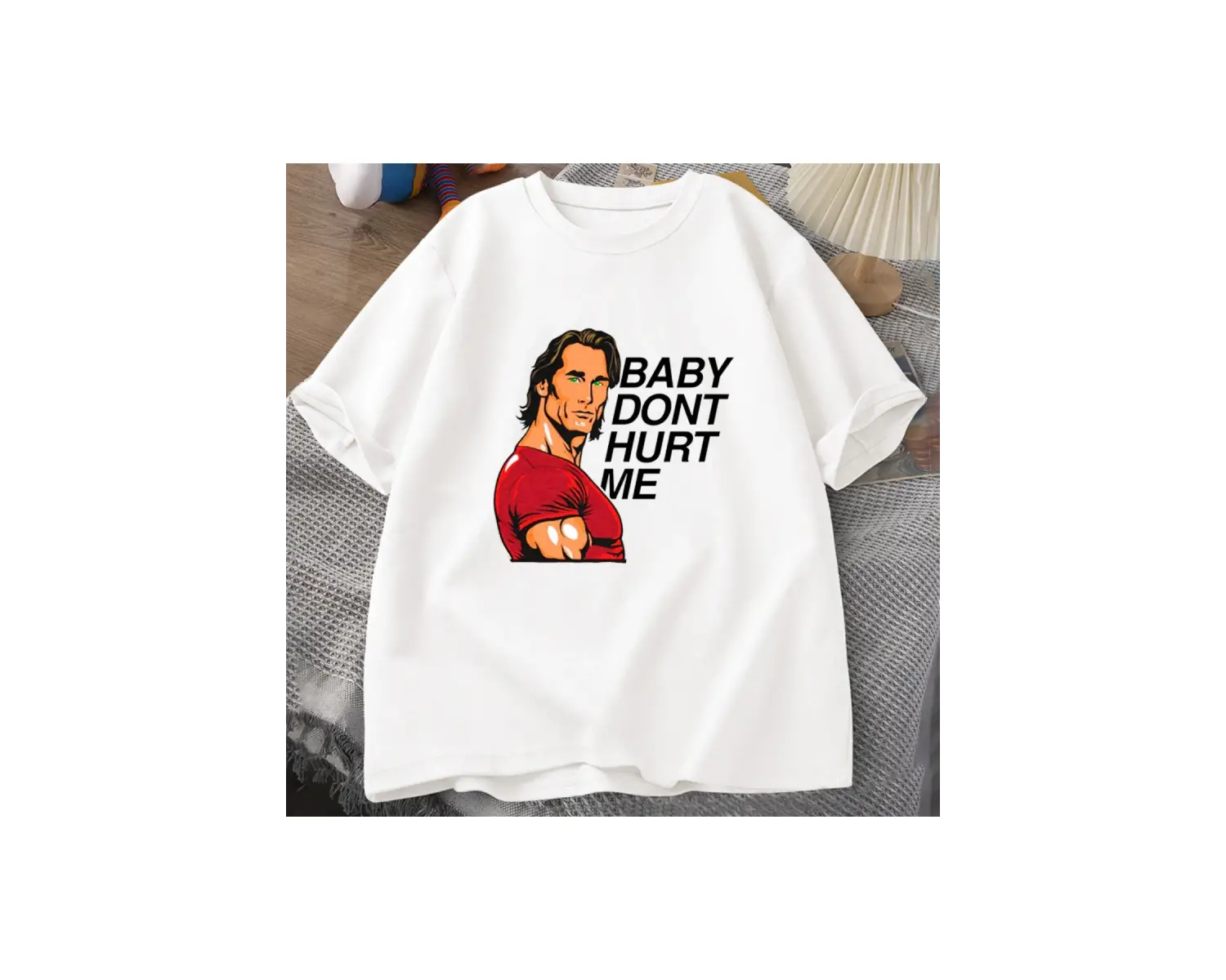 Tbh yaratık T Shirt erkekler yaratık T-Shirt yaz pamuk kısa kollu O boyun erkek giyim T 2959