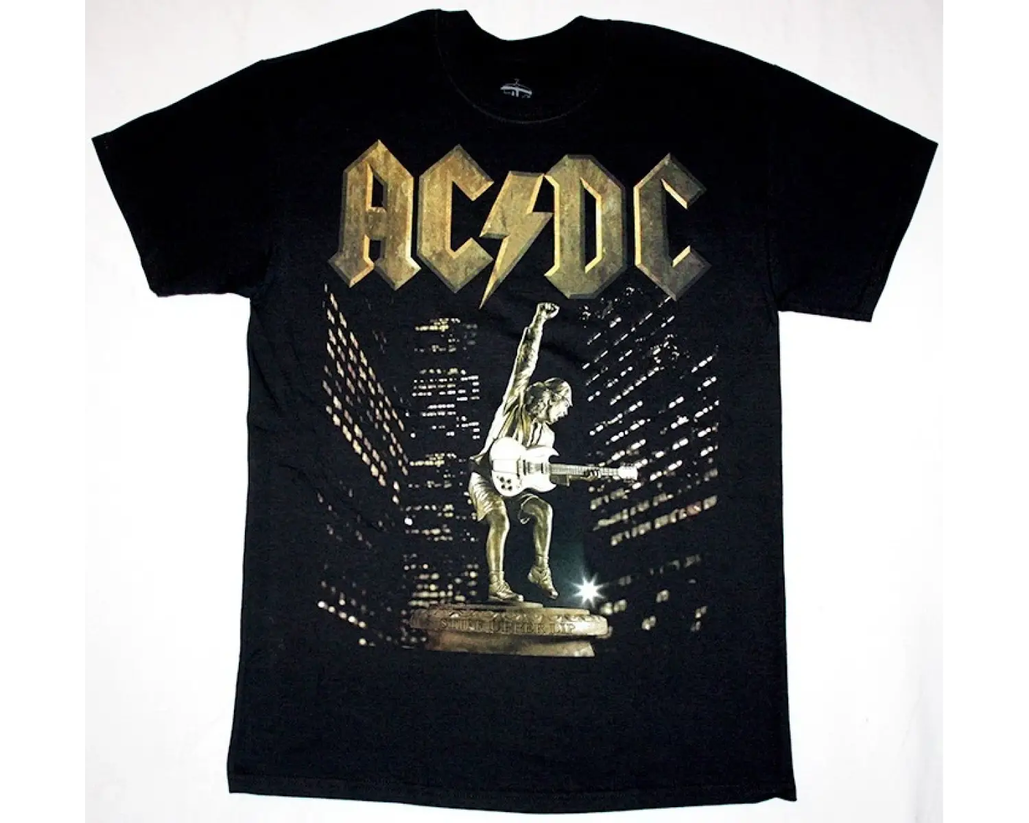 TED NUGENT TOUR 99 NEW BLACK T-SHIRT ÖN VE ARAKA BASKILI