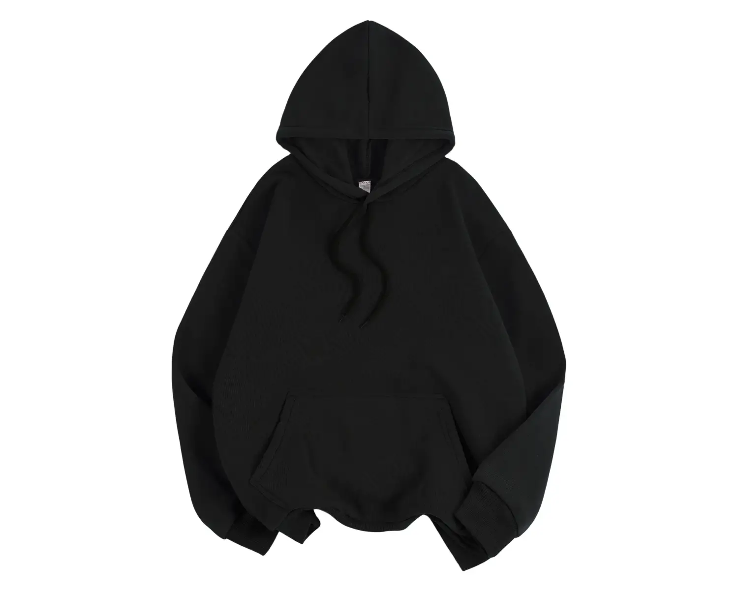 Temel Kışlık Kadın Düz Renk Kapüşonlu Sweatshirtler Esnek Polar Rahat Sweatshirtler Bol Cepli