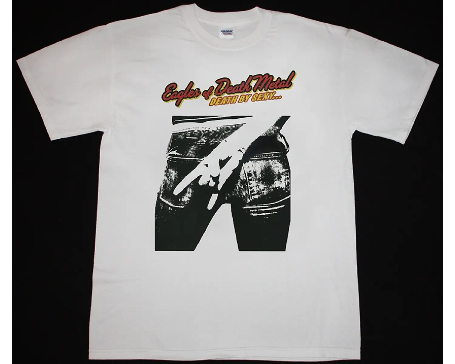 THE ADICTS JOKER NEW BLACK T-SHIRT ÖN BASKILI