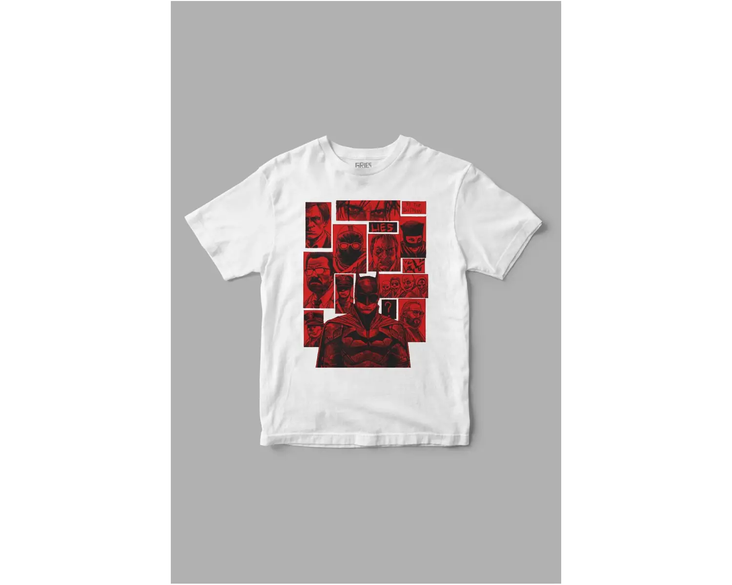 The Batman Comic Page Baskılı Tişört