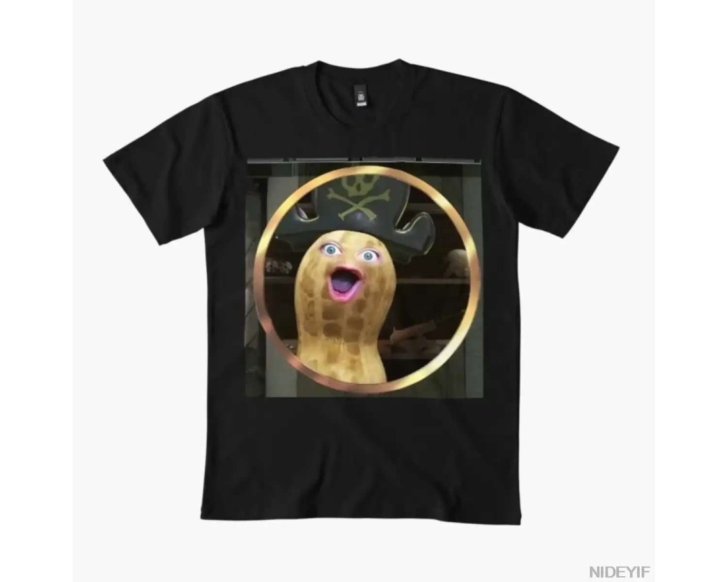 The Burnt Peanut Erkek Kadın Tişörtü %100 Pamuklu Tişörtler Kısa Kollu Üstler 1215-2