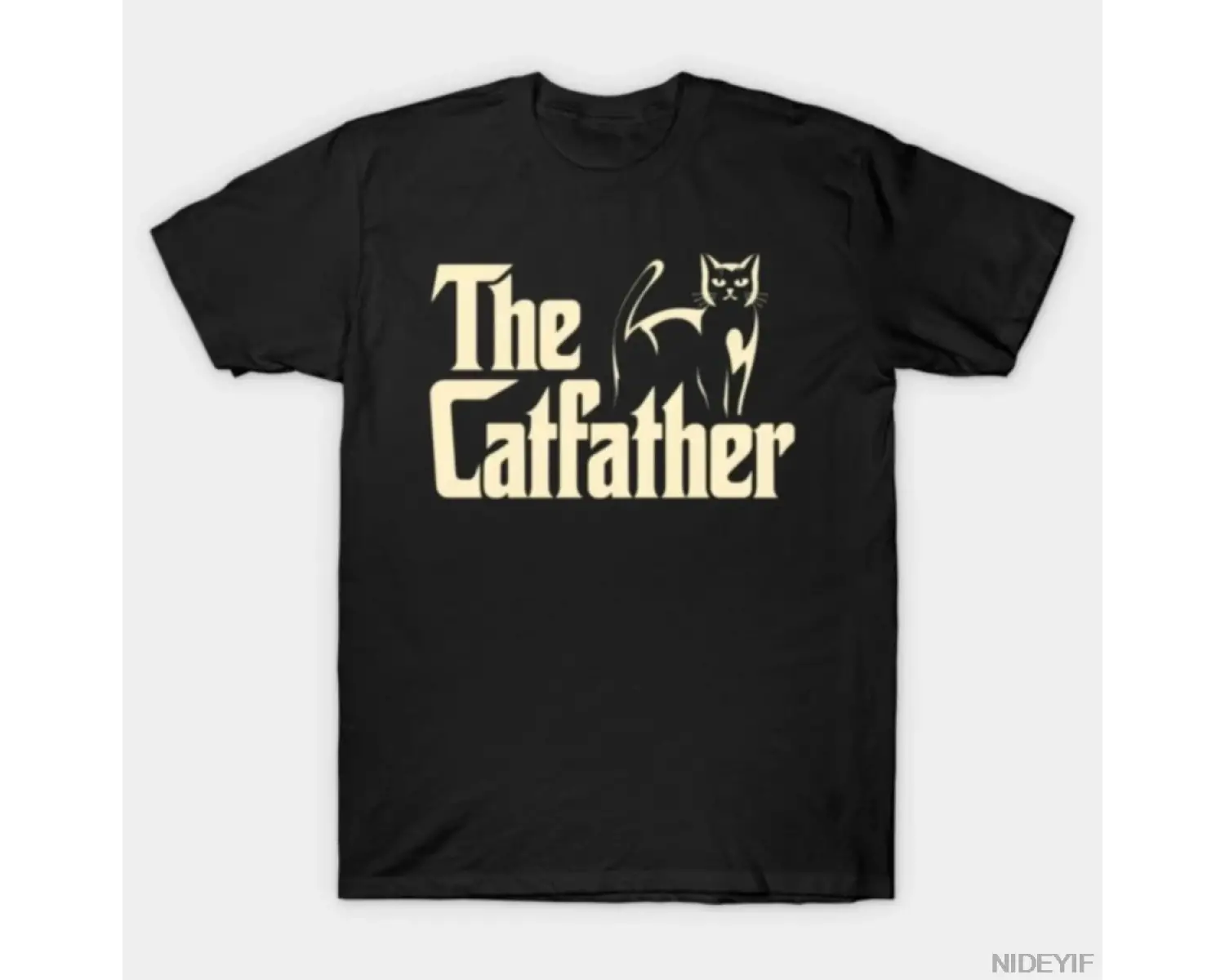 The Catfather Erkek Kadın Tişörtü %100 Pamuklu Tişörtler 3XS-3XL Üstler 1224-2