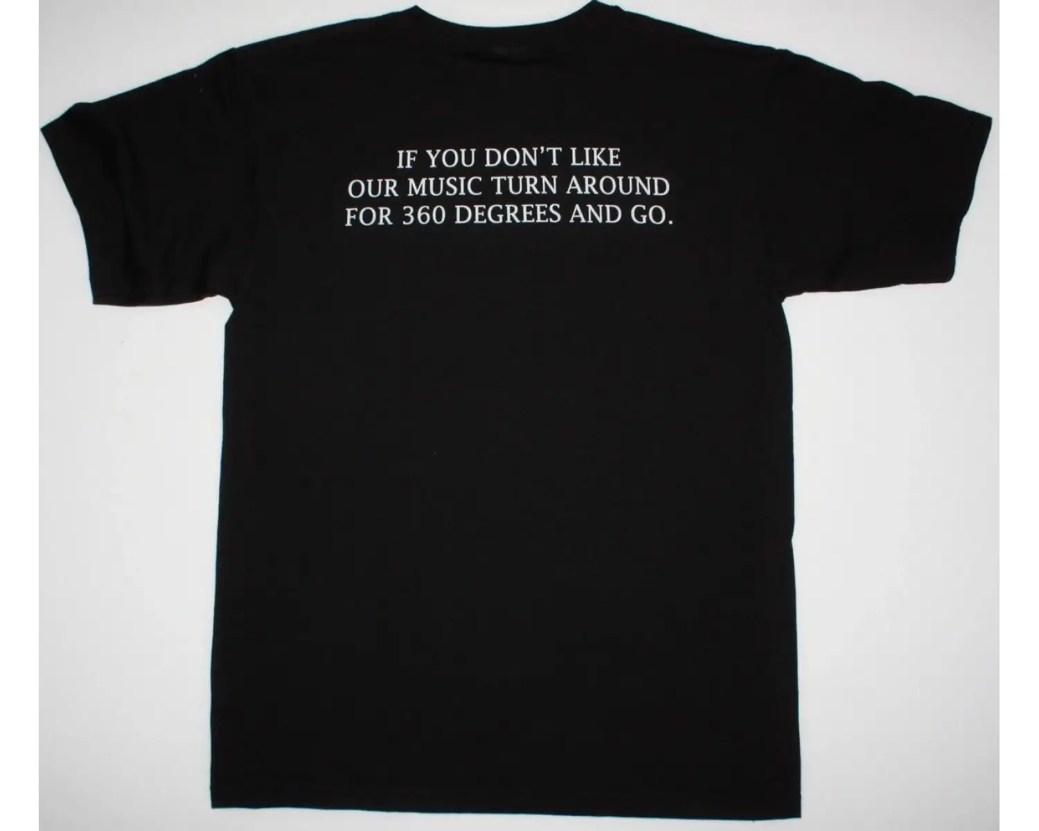THE CLASH GIVE EM ENOUGH ROPE NEW WHITE T-SHIRT ÖN VE ARAKA BASKILI