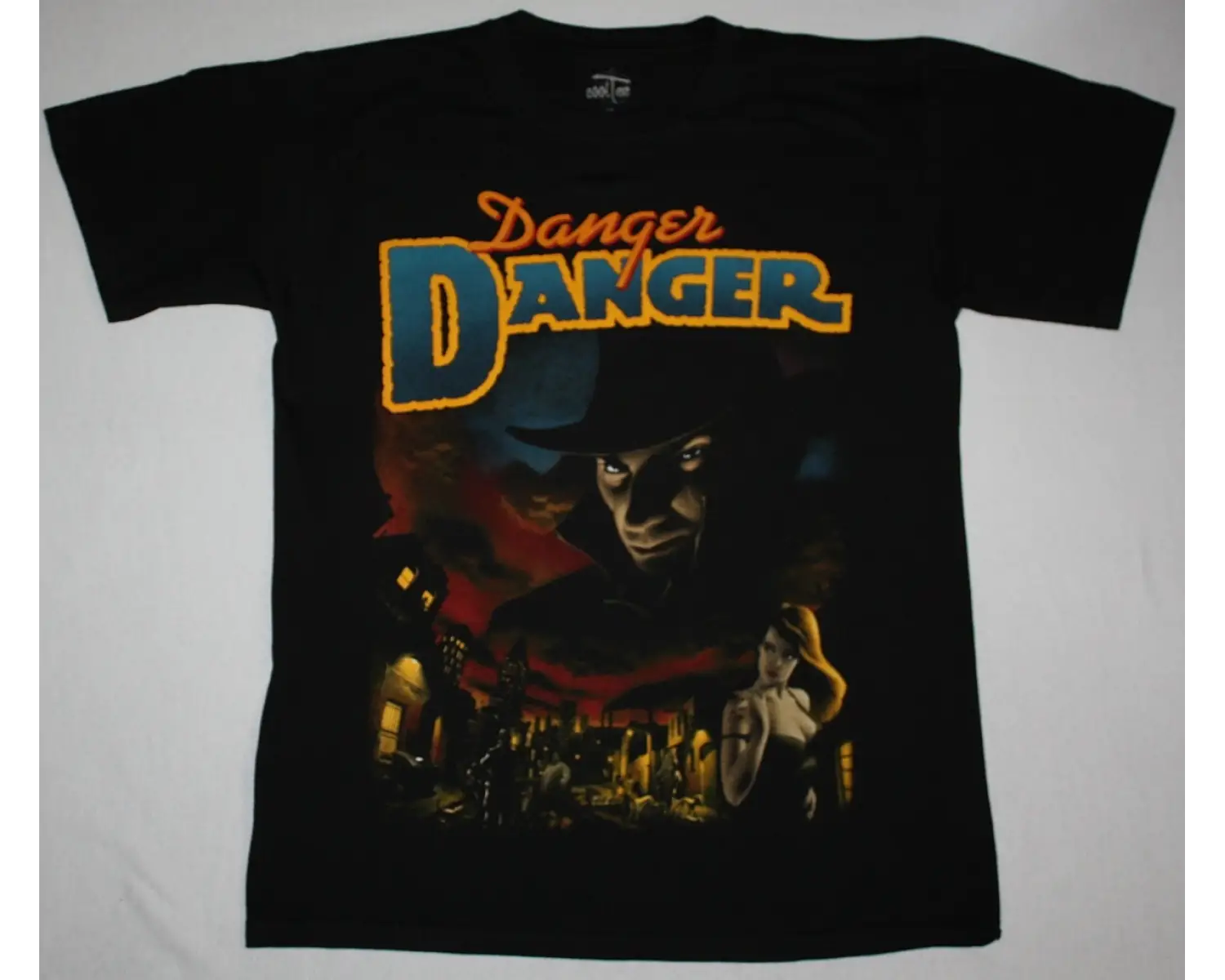 THE CLASH LONDON CALLING NEW BLACK T-SHIRT ÖN VE ARAKA BASKILI