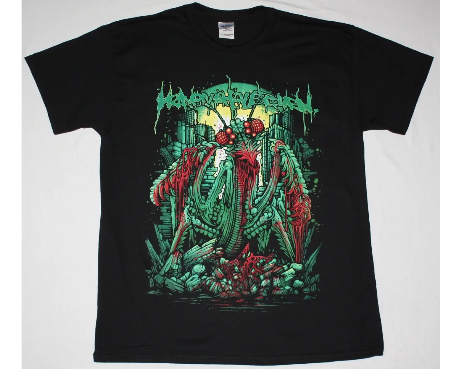 THE CREATURES BOOMERANG NEW WHITE T-SHIRT ÖN BASKILI