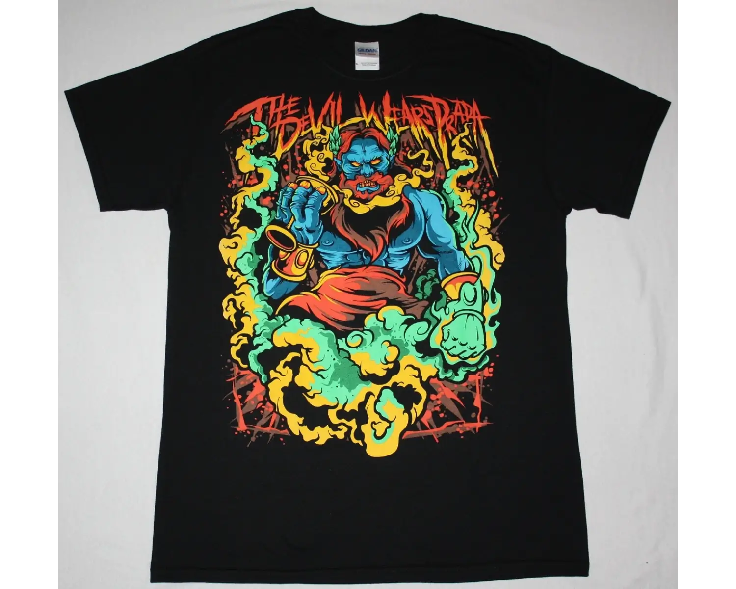 THE CREATURES FEAST BLACK AND WHITE NEW GREY T-SHIRT ÖN BASKILI