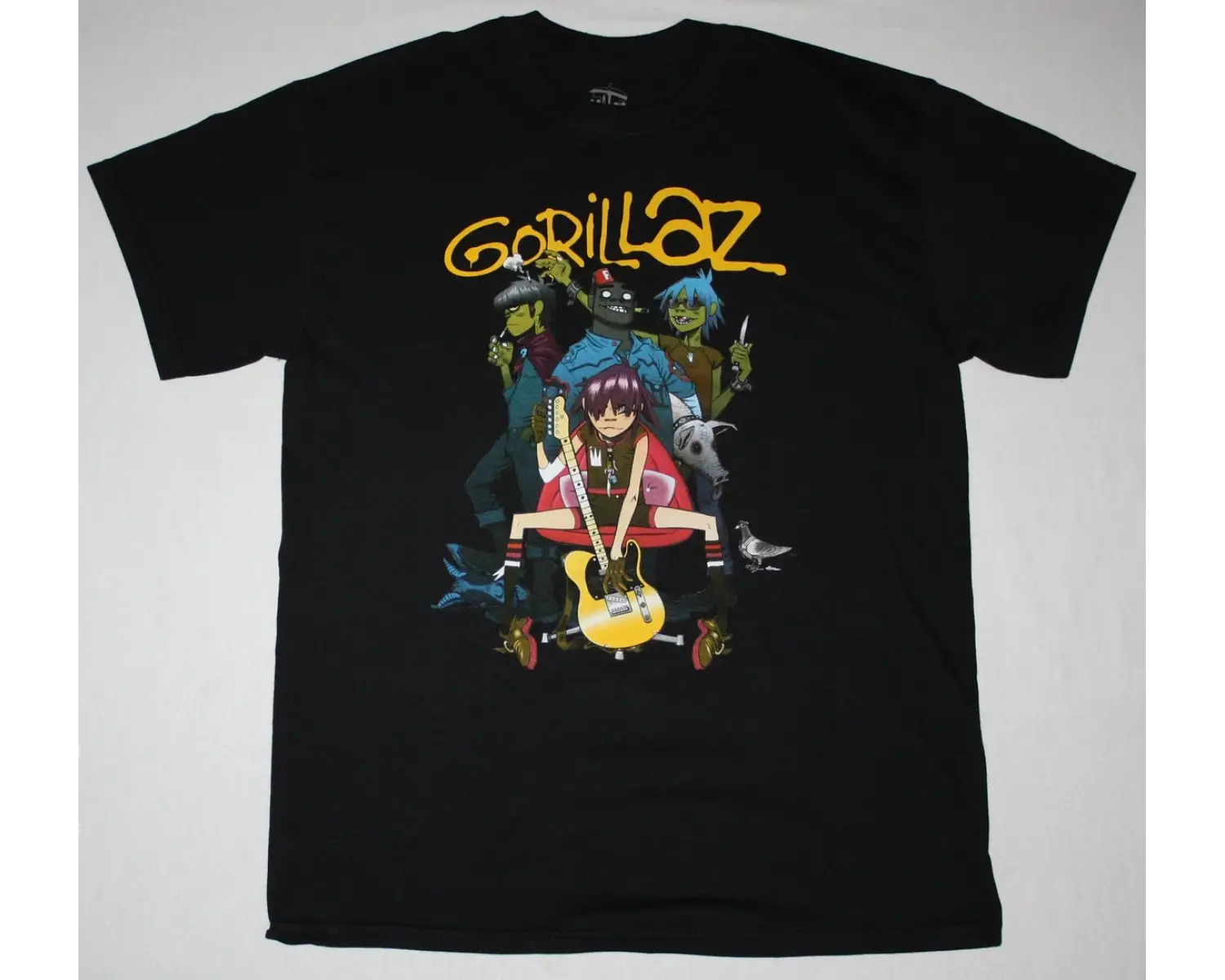 THE CURE CATCH NEW WHITE T-SHIRT ÖN VE ARAKA BASKILI