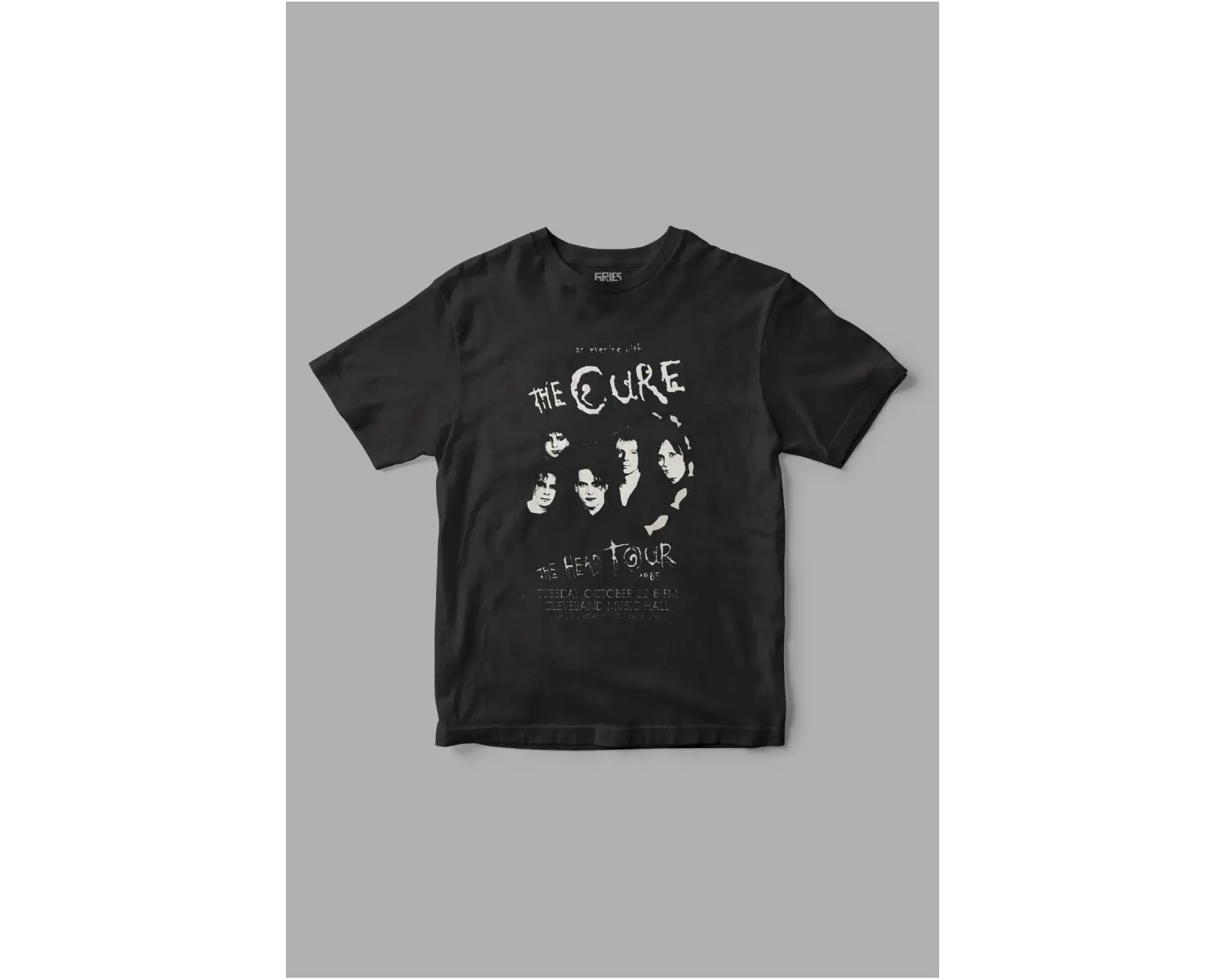 The Cure Tour Özel Tasarım Baskılı Tişört