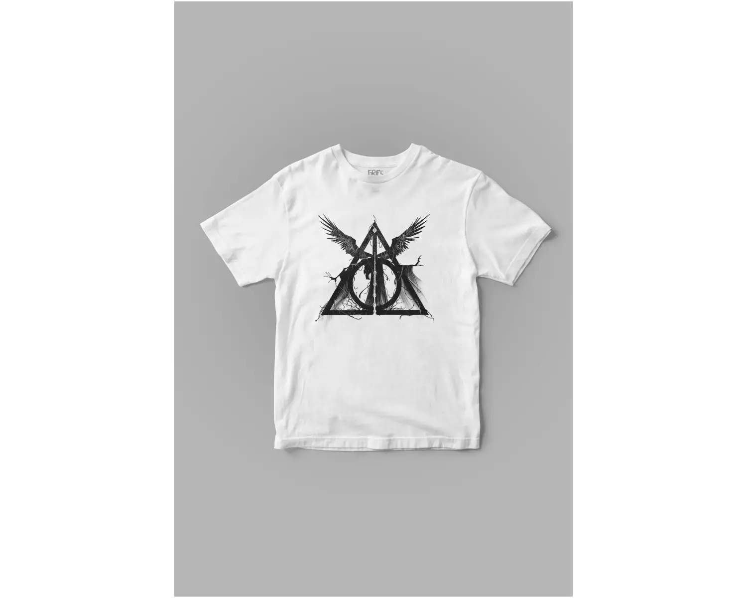 The Deathly Triangle Harry Potter Baskılı Tişört