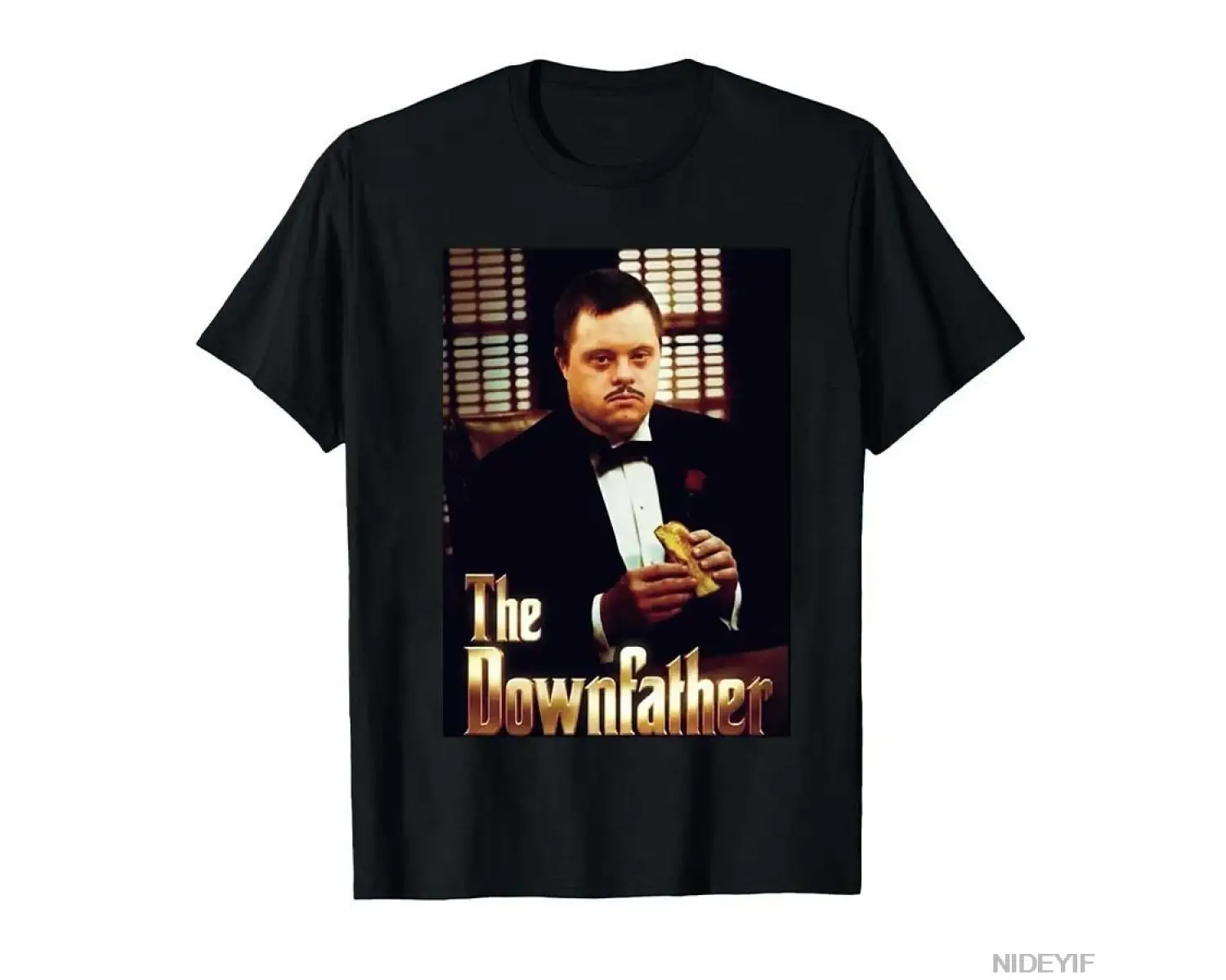The Downfathe Meme T-shirt Erkekler Kadınlar Için % 100% Pamuklu Tişörtler Kısa Kollu Üstler