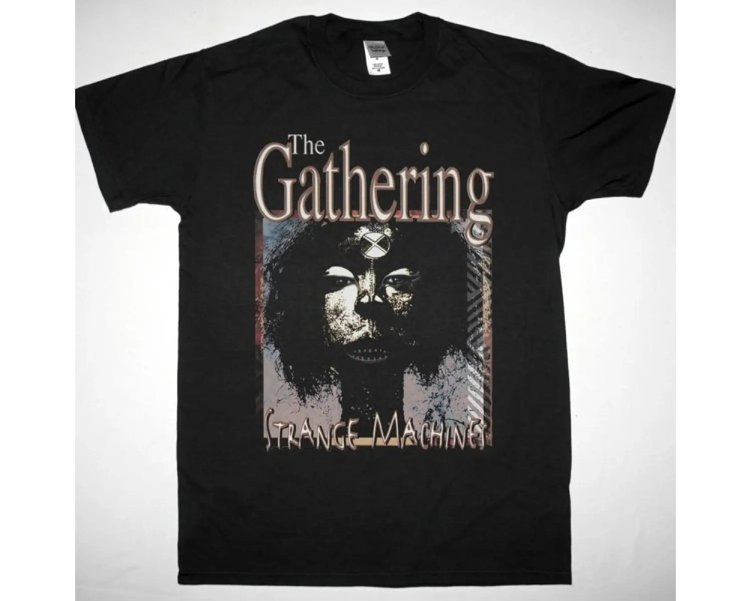 THE GATHERING STRANGE MACHINES NEW BLACK T-SHIRT