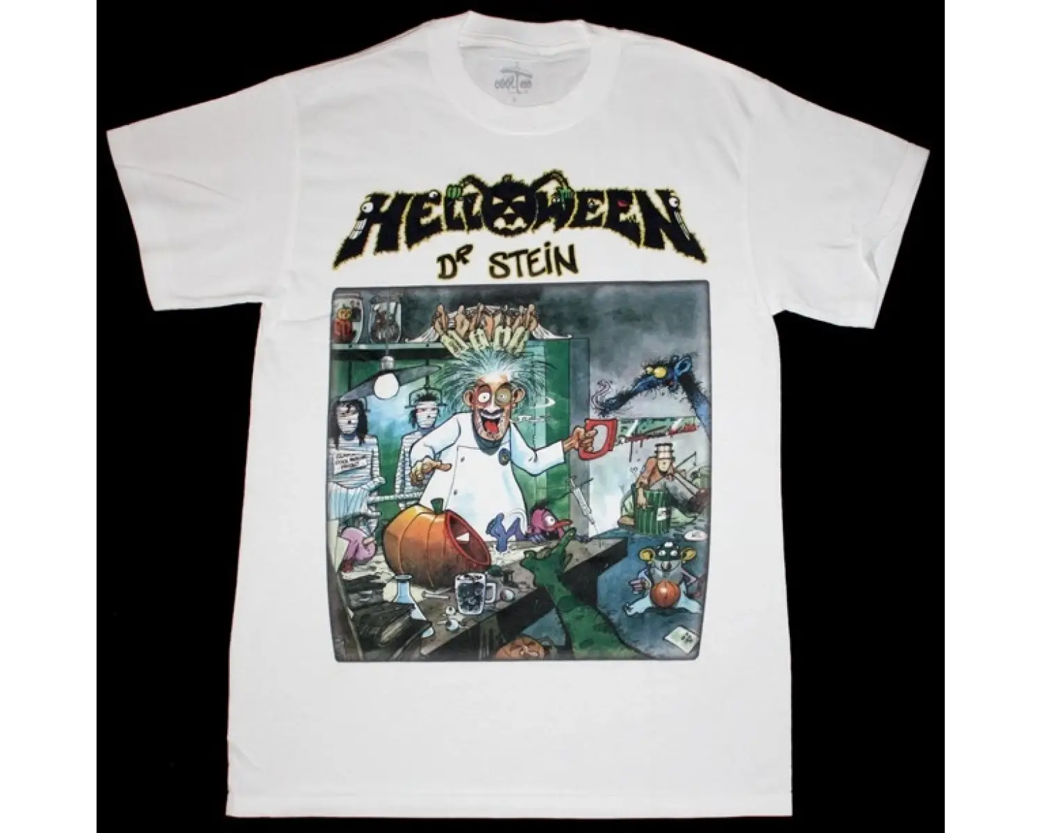 THE GREAT KAT LOGO NEW BLACK T-SHIRT ÖN BASKILI