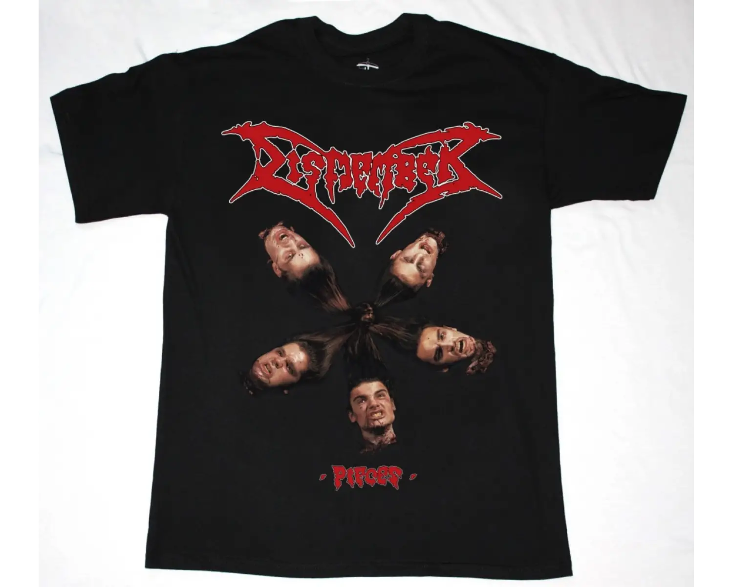THE PRODIGY LOGO NEW BLACK T SHIRT ÖN VE ARAKA BASKILI