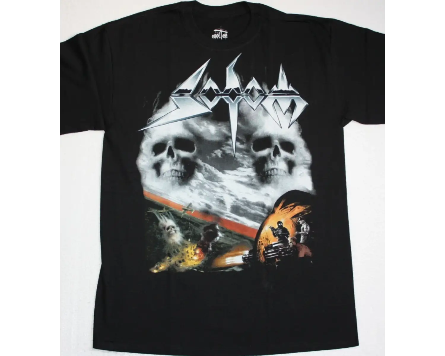 THE PSYCHEDELIC FURS LOGO NEW BLACK T-SHIRT ÖN VE ARAKA BASKILI