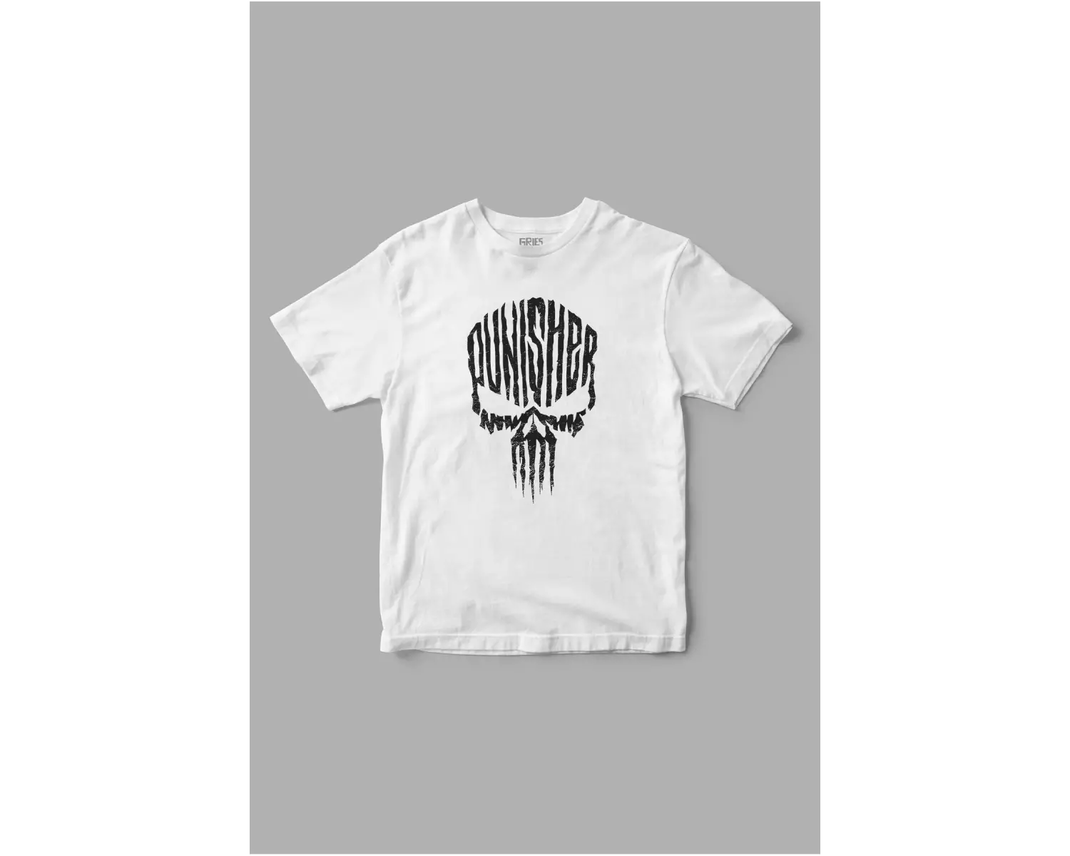The Punisher  Skull  Kurukafa Baskılı Tişört