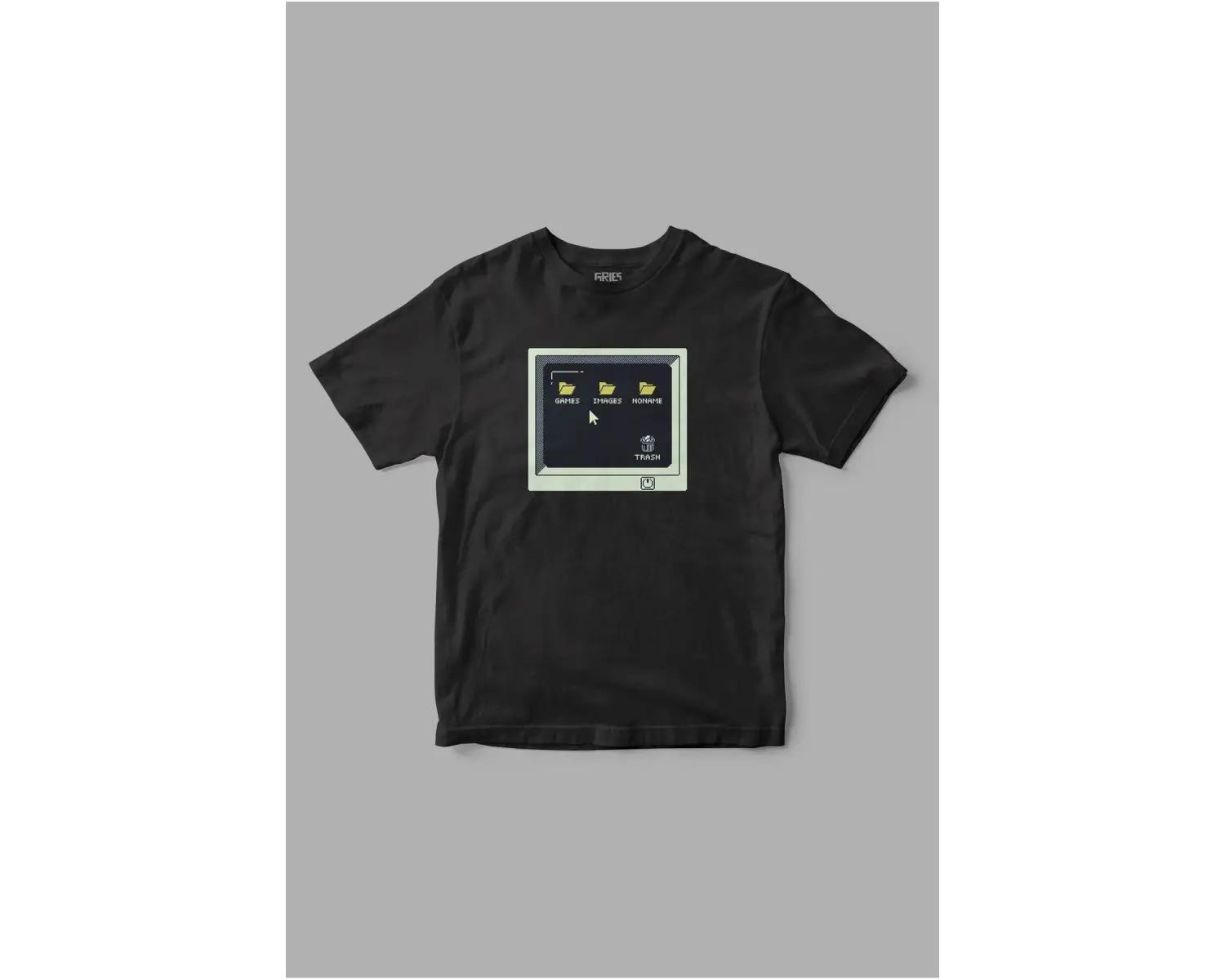 The Retro Folder Baskılı Tişört