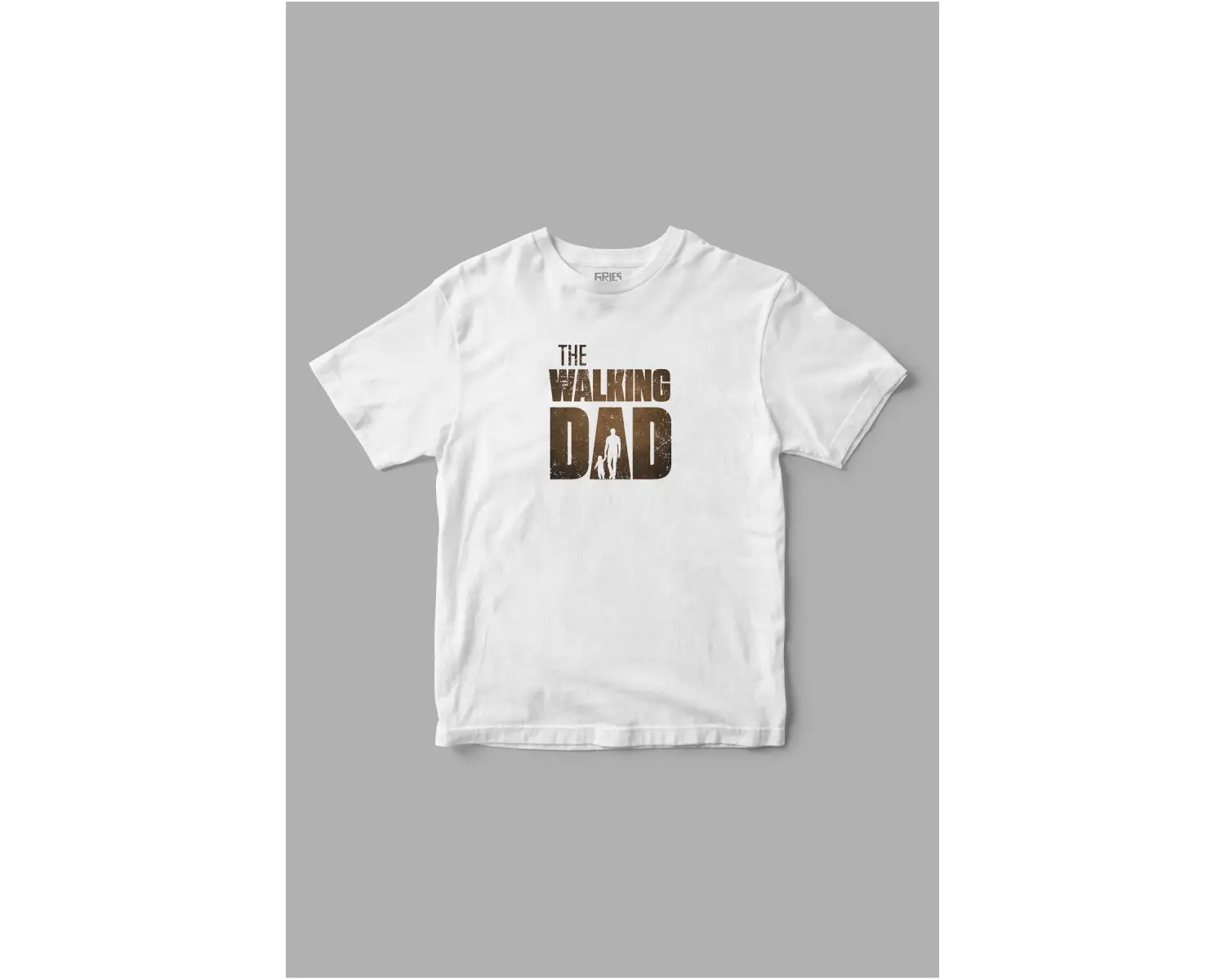 The Walking Dad Baba Oğul - Kız Baskılı Tişört