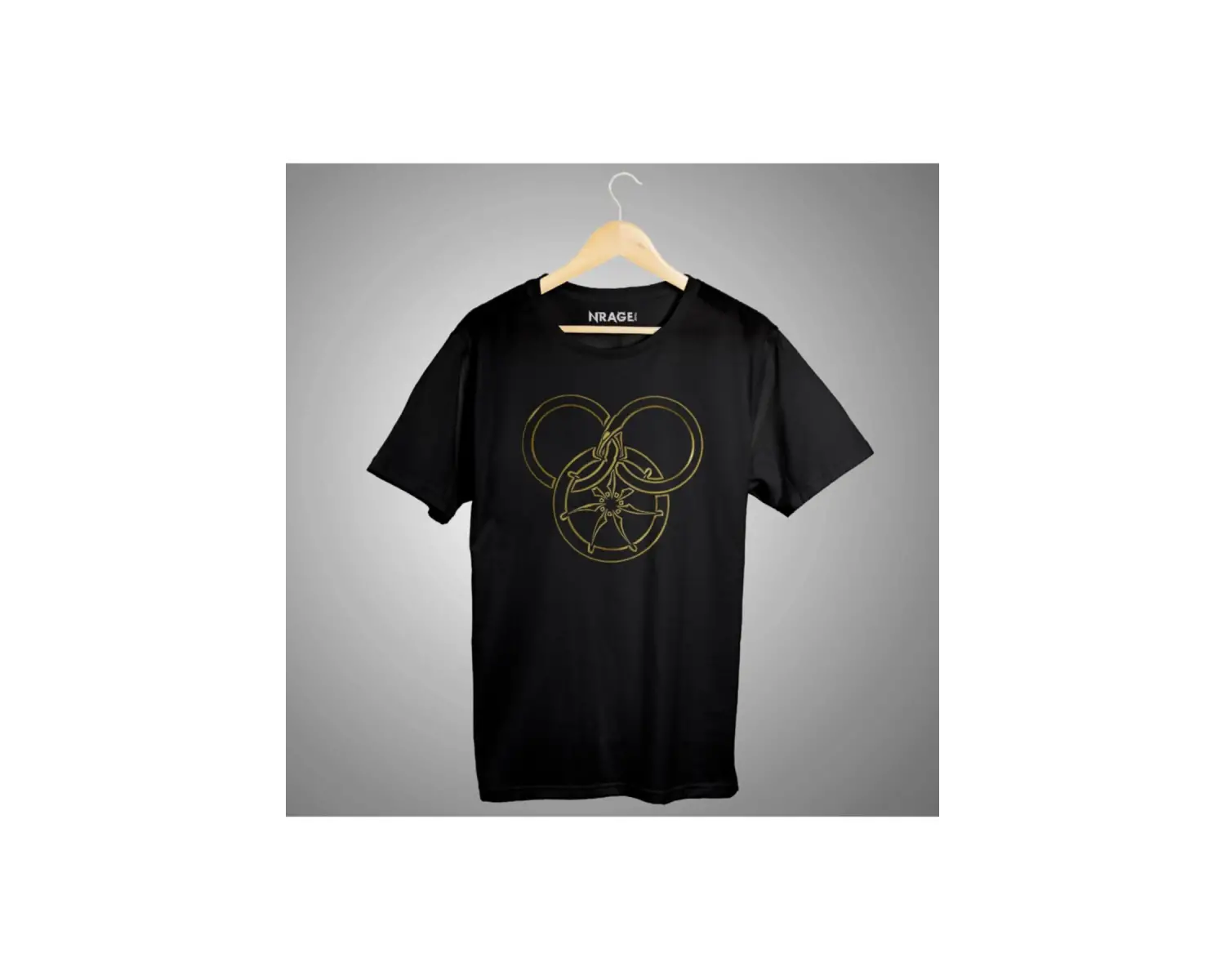 The Wheel Of Time Snake Baskılı Unisex Tişört