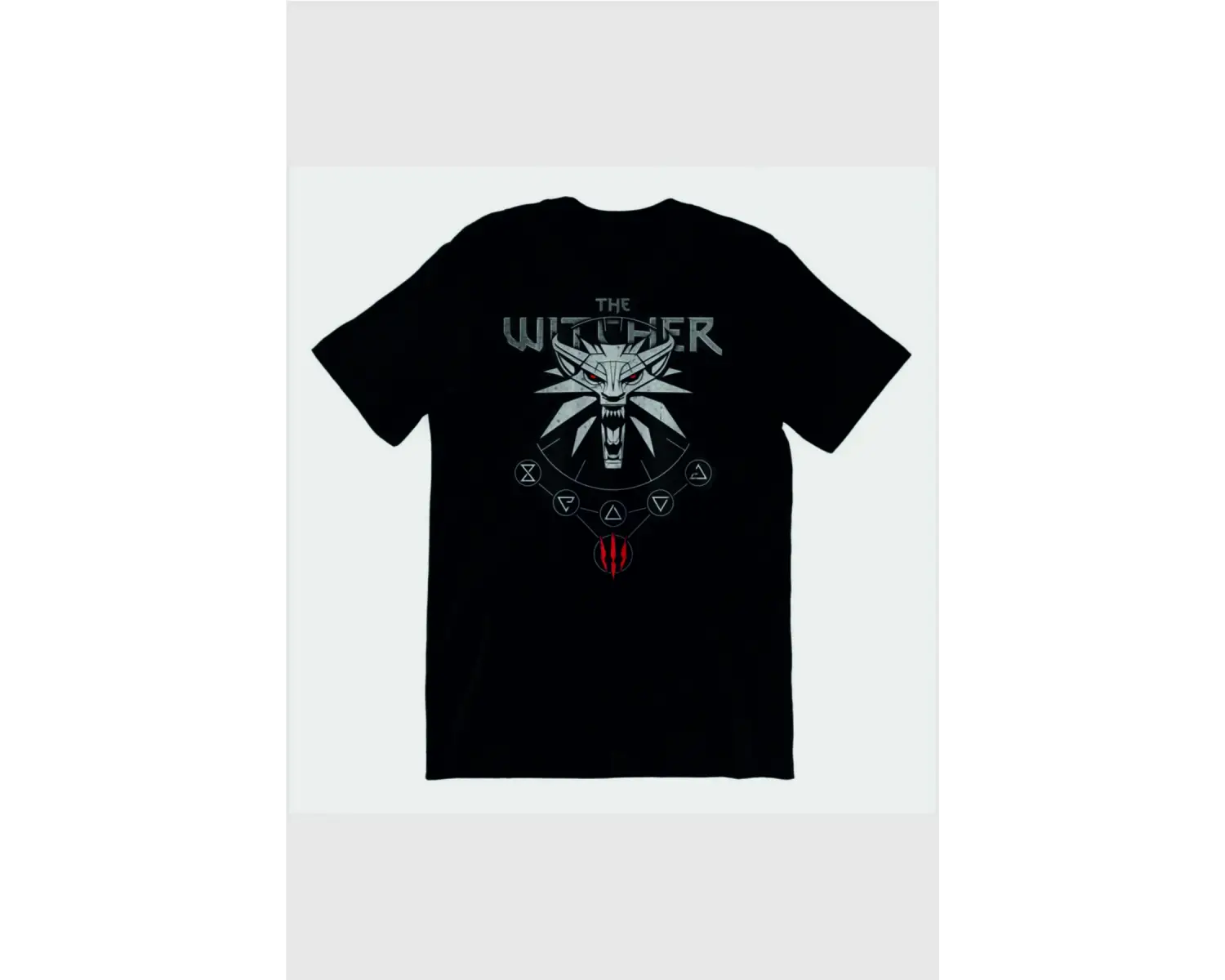 The Witcher Gamer T-shirt Battal Boy Penye Tişört