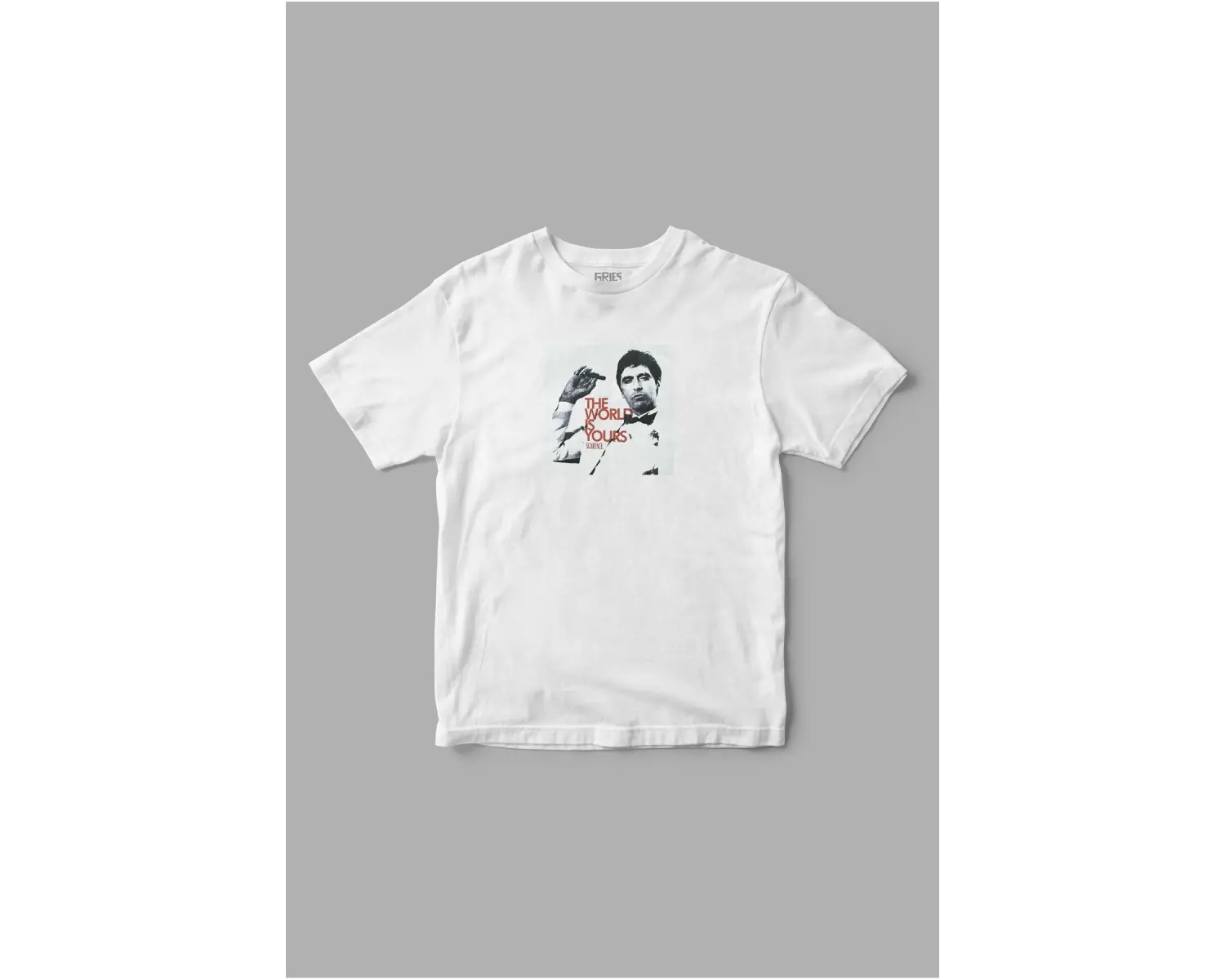The World İs Yours Baskılı Tişört