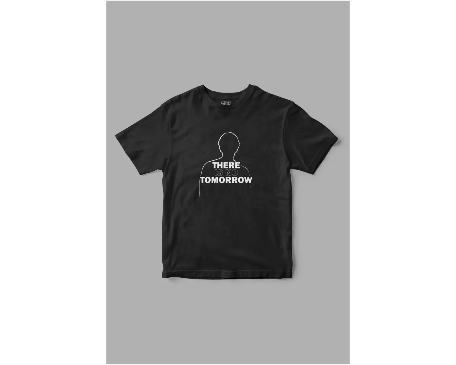 There is no tomorrow Rocky Baskılı Tişört