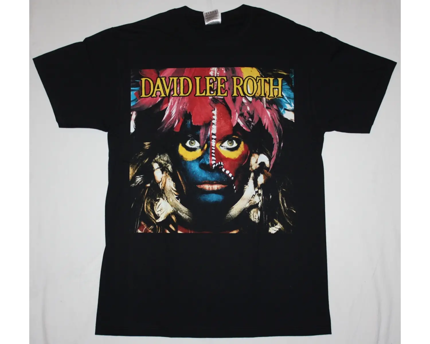 THERION VOVIN NEW BLACK T-SHIRT ÖN VE ARAKA BASKILI