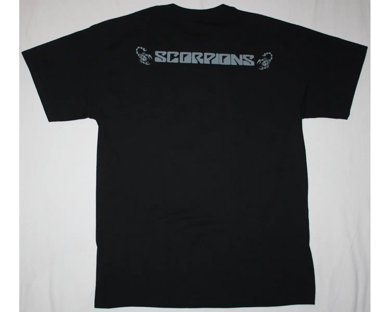 THIN LIZZY DISTRESSED LOGO NEW BLACK T-SHIRT ÖN VE ARAKA BASKILI