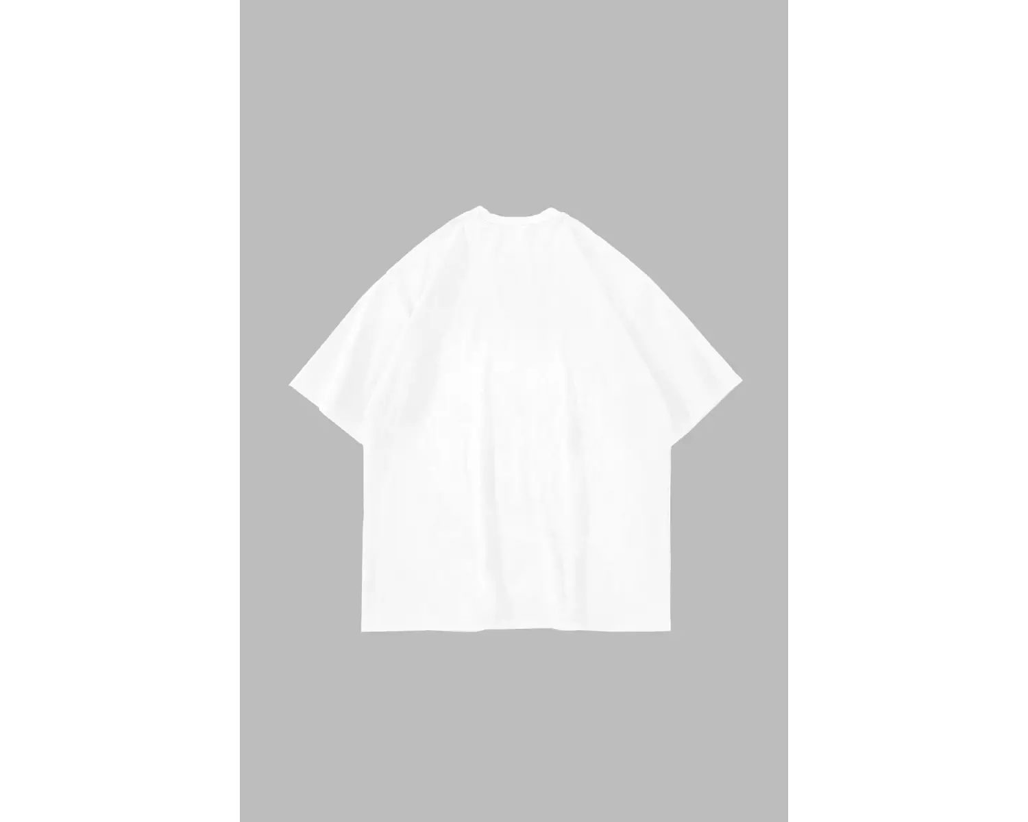 Thorny Heart Baskılı Oversize Unisex Beyaz