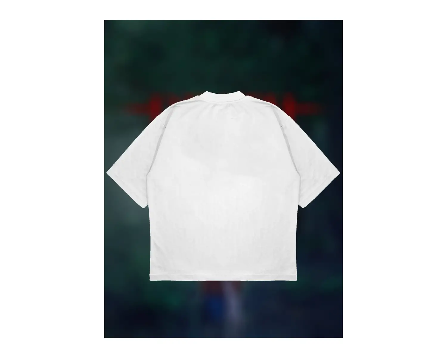 Thriller Society Baskılı Oversize Unisex Pamuklu Nefes Alan Kalın Kumaşlı