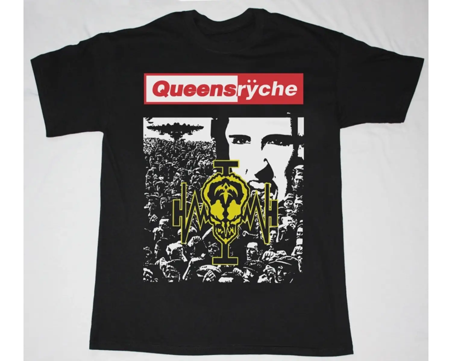 TNT KNIGHTS OF THE NEW THUNDER84 NEW BLACK T-SHIRT ÖN VE ARAKA BASKILI
