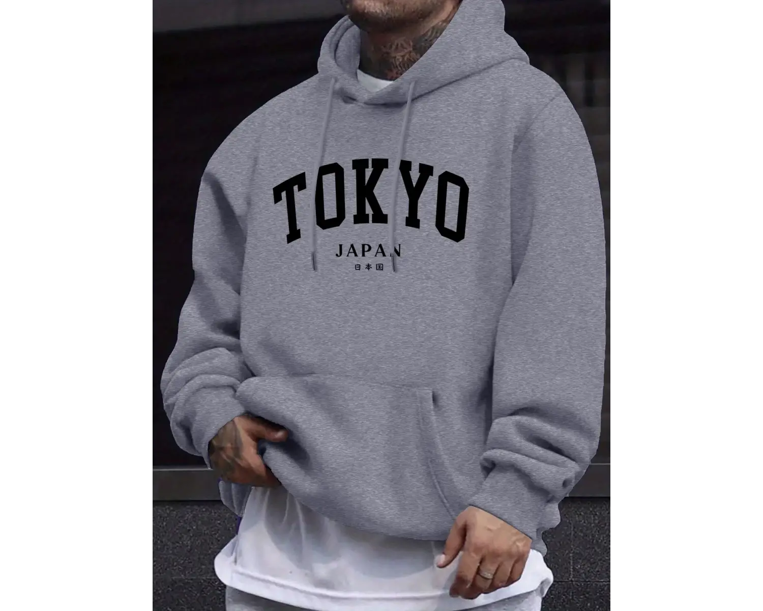 Tokyo Japonya Mektup Yaratıcı Baskılar Erkek Yeni Kazak Yumuşak Sokak Giyim Sonbahar Uzun Kol