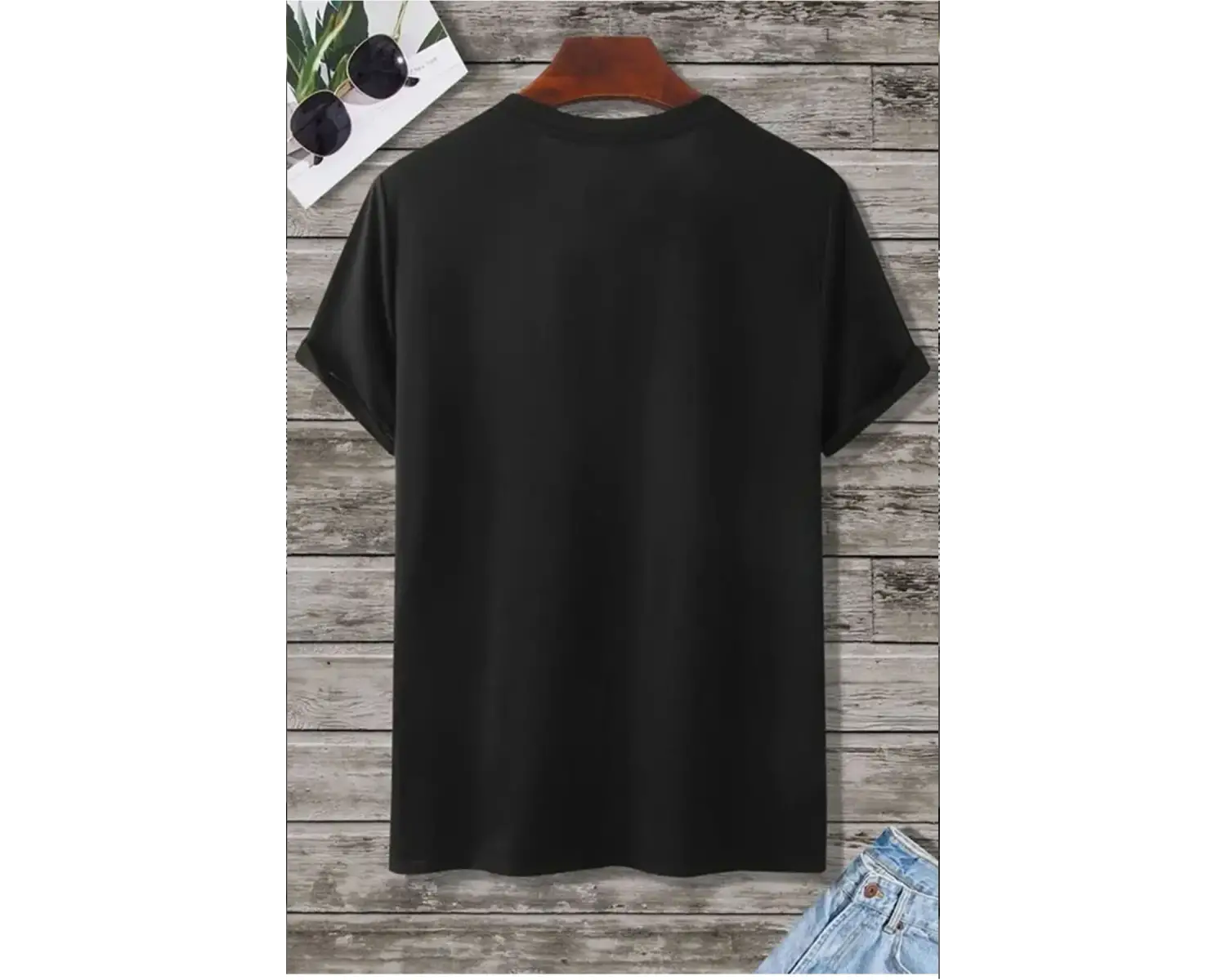 Tom And Jerry Cartoons Unisex Siyah T-shirt