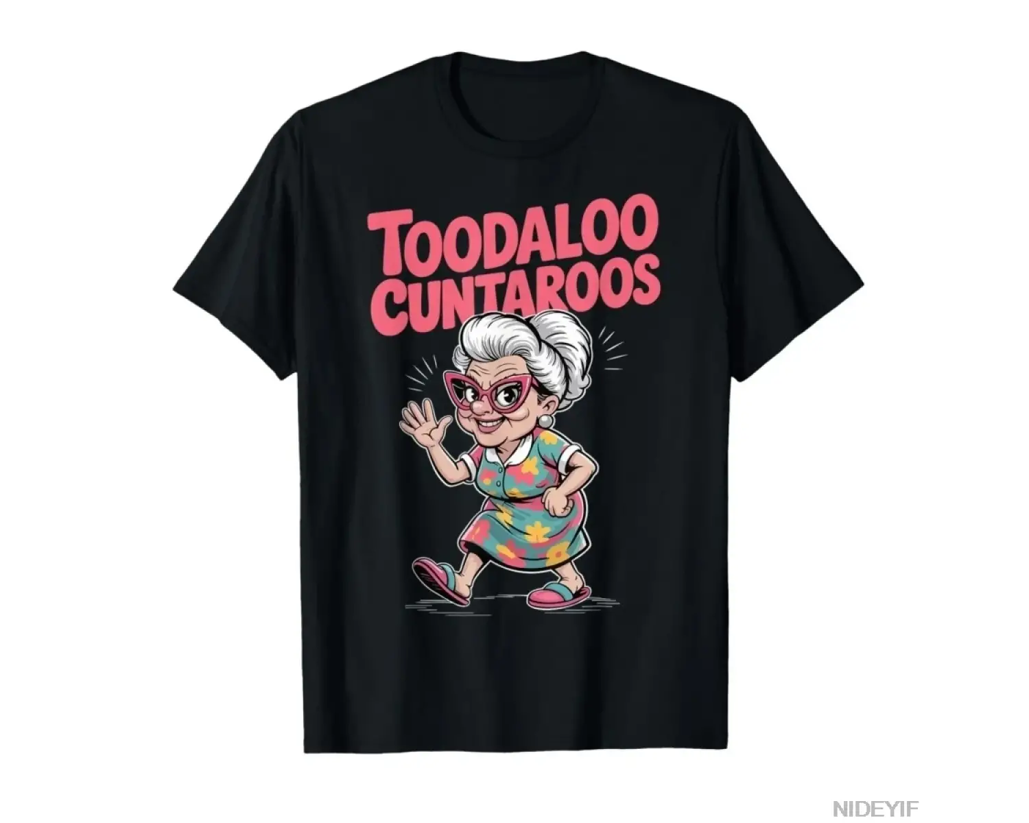 Toodaloo Cuntaroos Komik Alaycı Elveda Mizah T-shirt Erkekler Kadınlar Için % 100% Pamuk T Sh