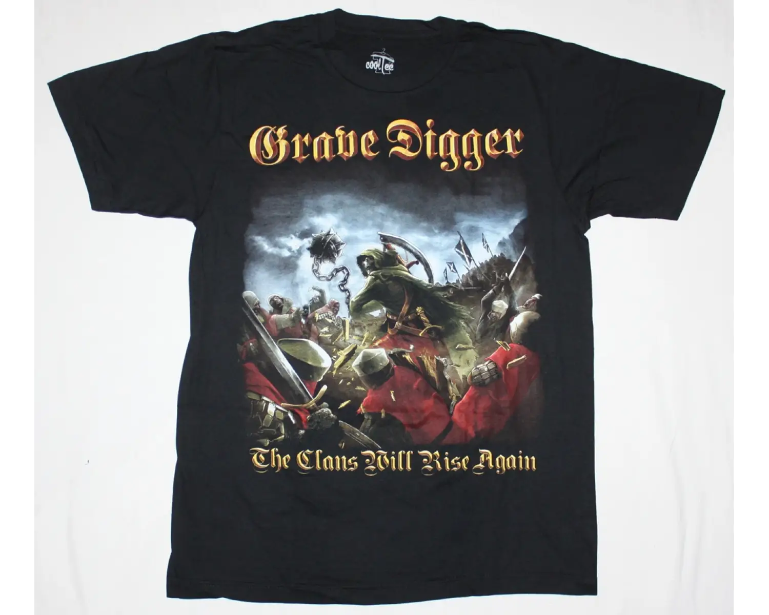 TOTAL CHAOS NUCLEAR NEW BLACK T-SHIRT ÖN VE ARAKA BASKILI