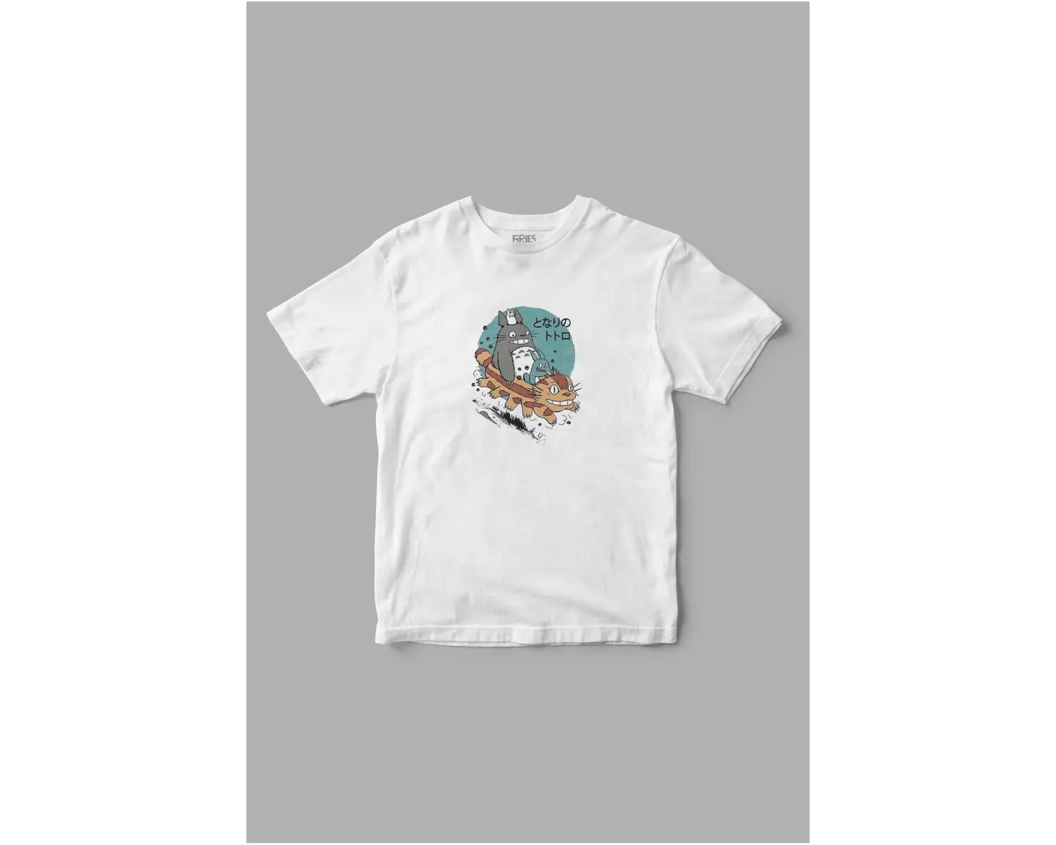 Totoro Anime Baskılı Tişört