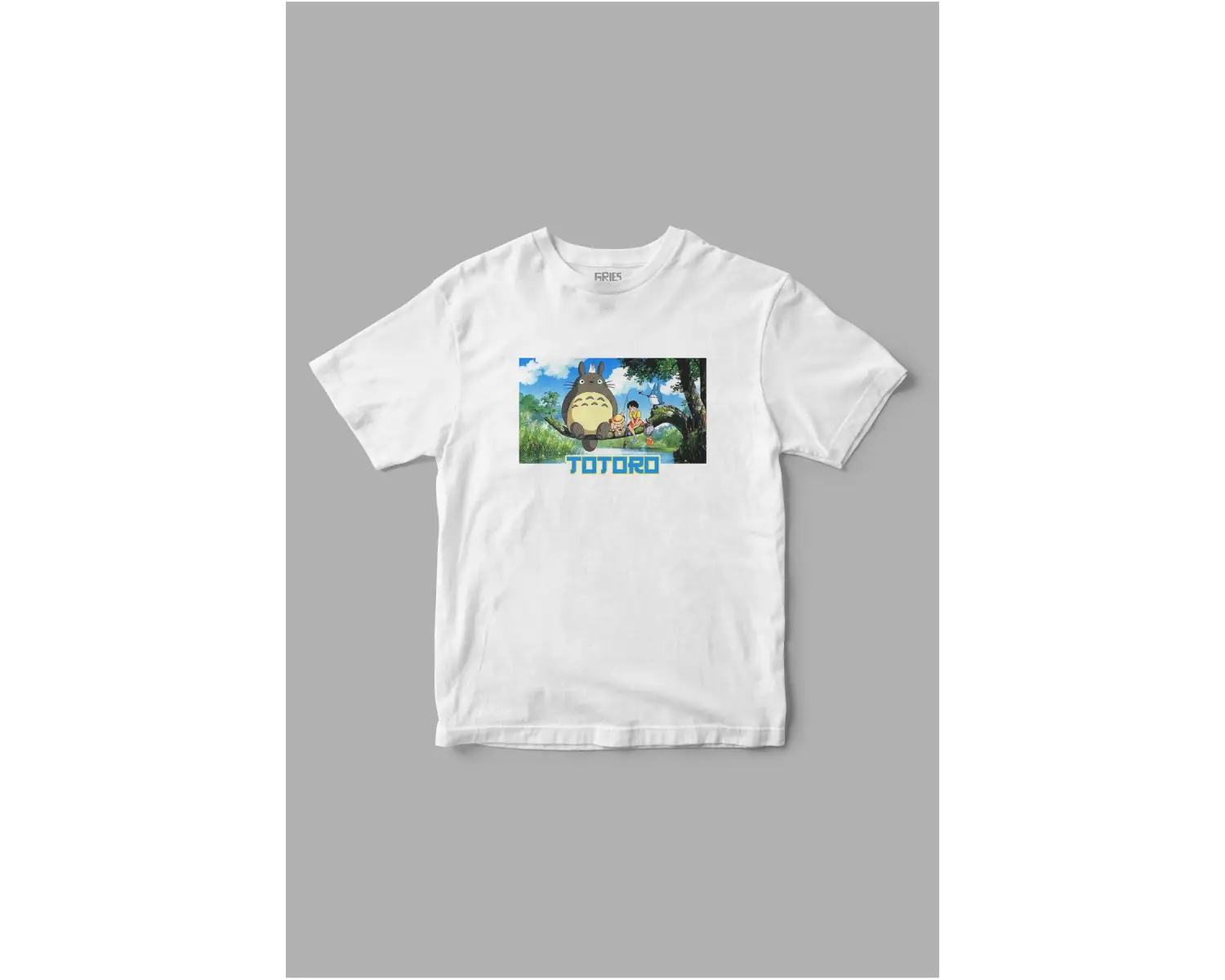 Totoro Anime Özel tasarım Baskılı Tişört