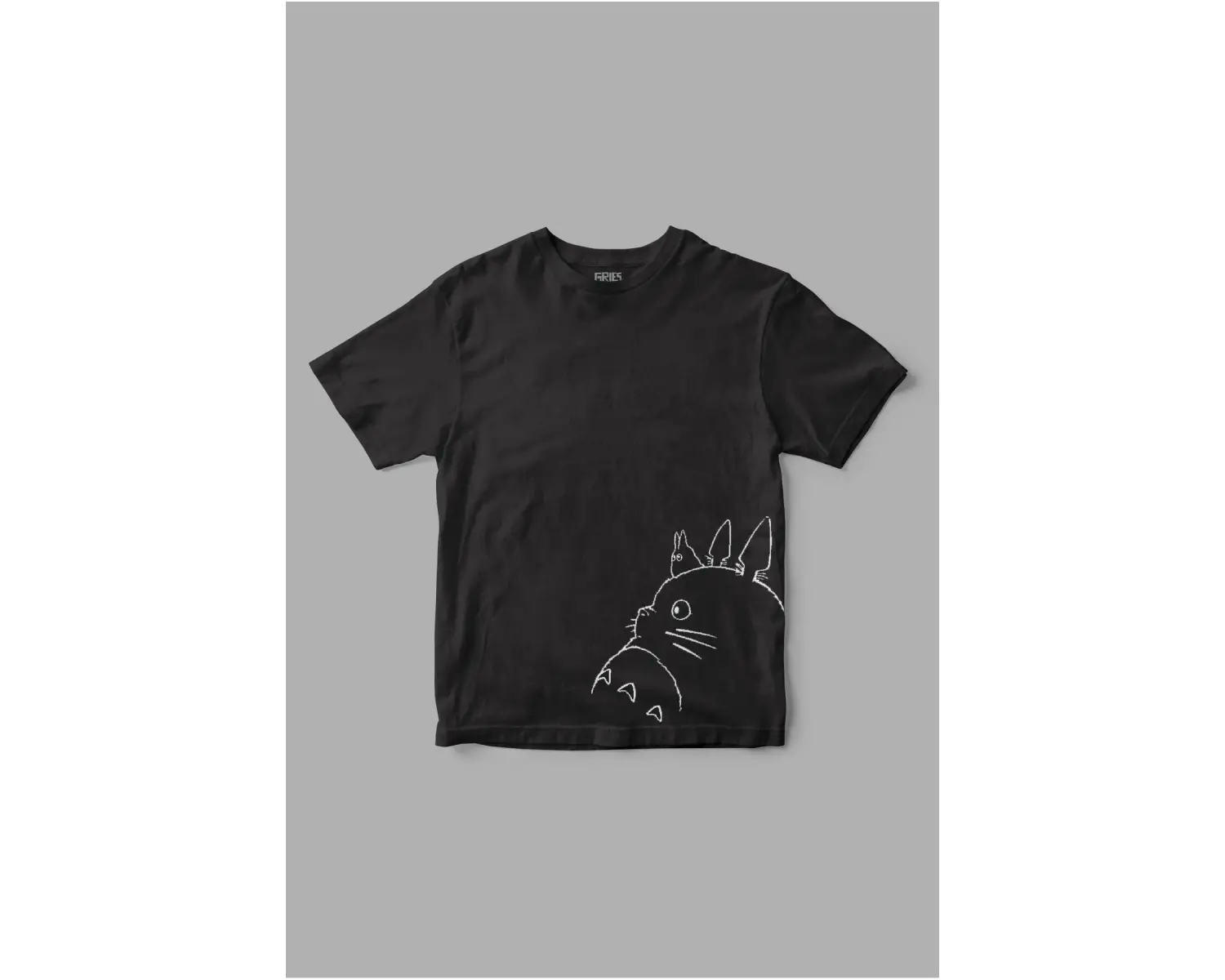 Totoro Anime Özel Tasarım Baskılı Tişört