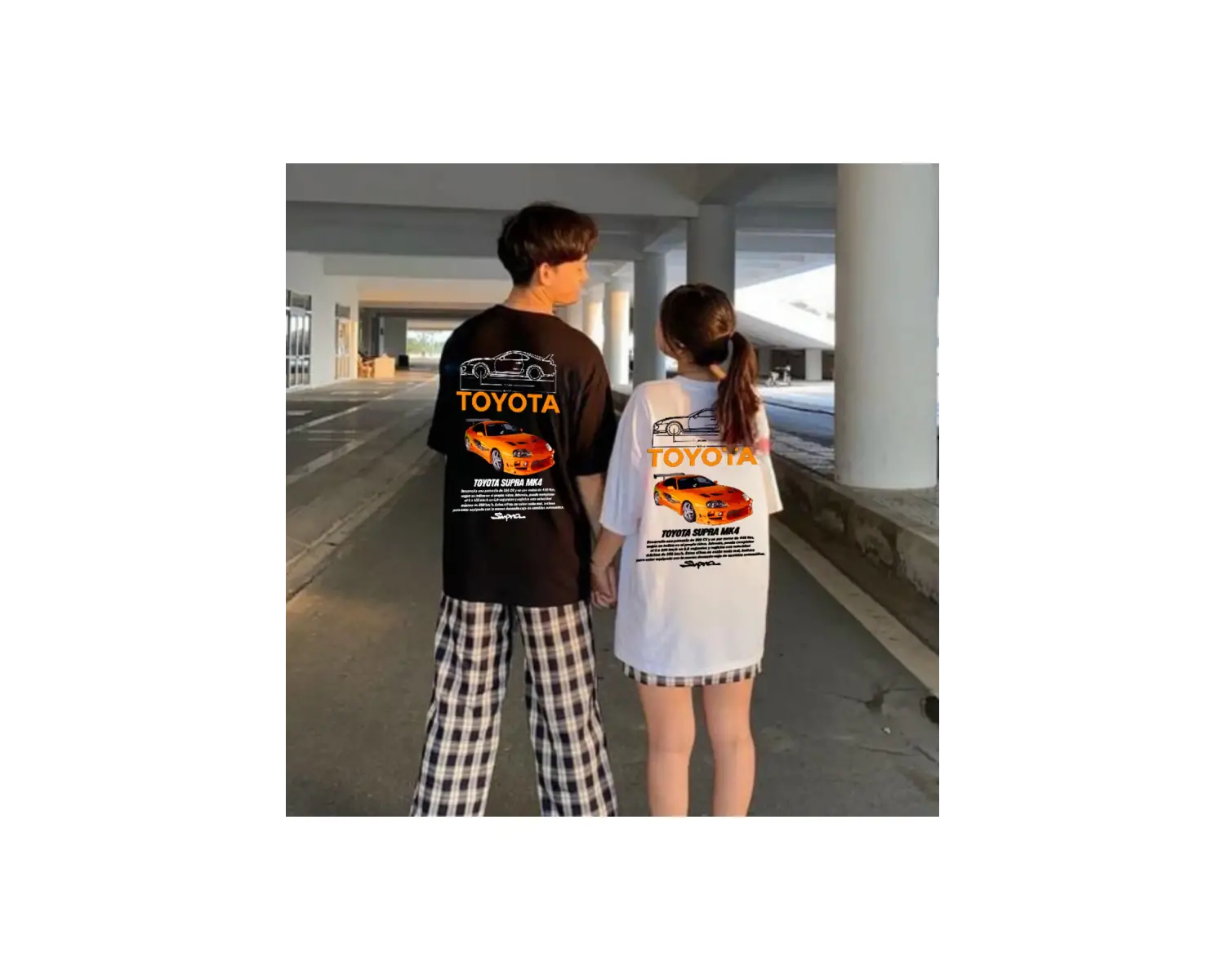 Toyota Supra Retro Baskılı
