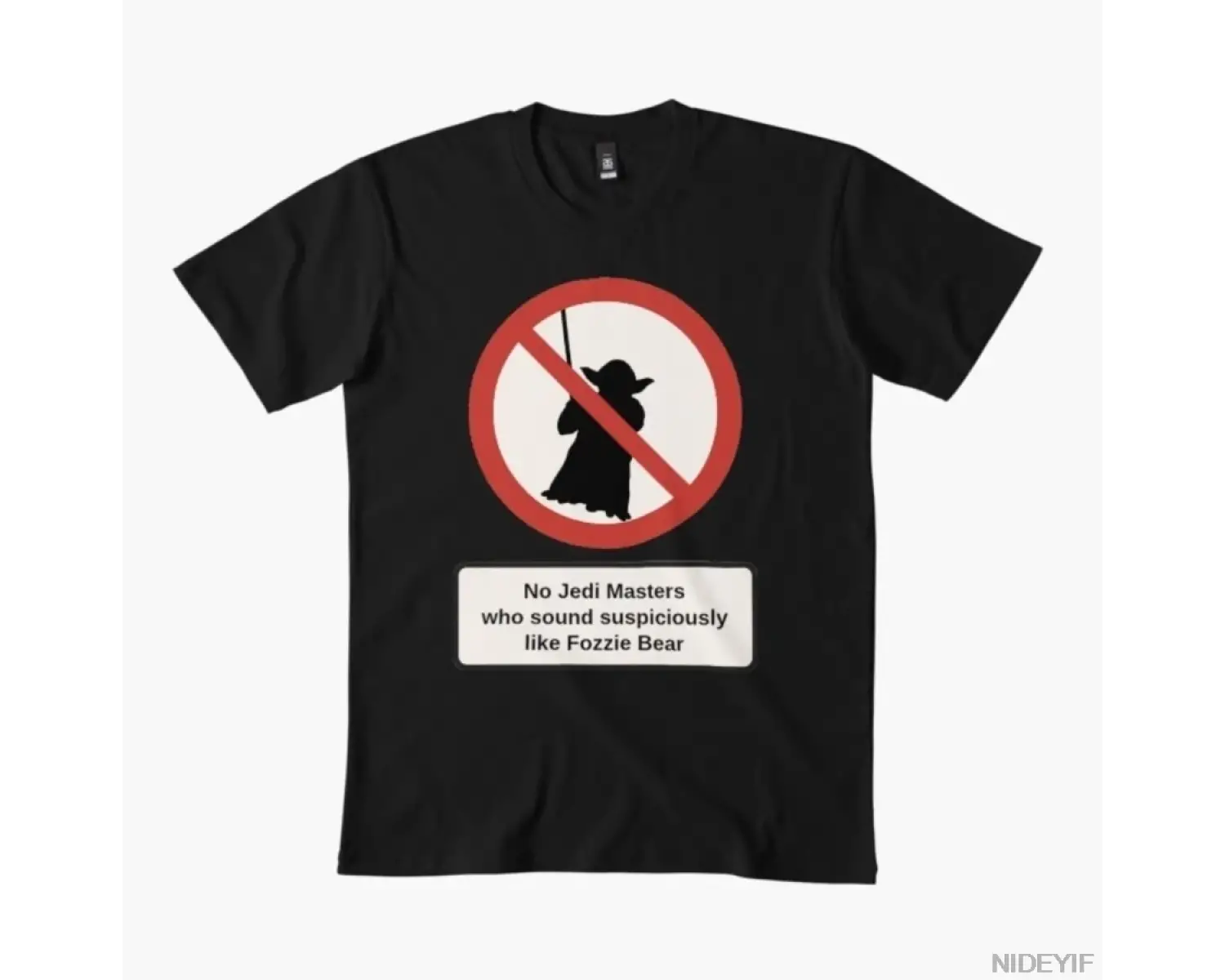 Trafik İşaretleri_ İyi Tanrım, komedyen ayıya dönüyor Erkekler ve Kadınlar için %100 Pamuklu