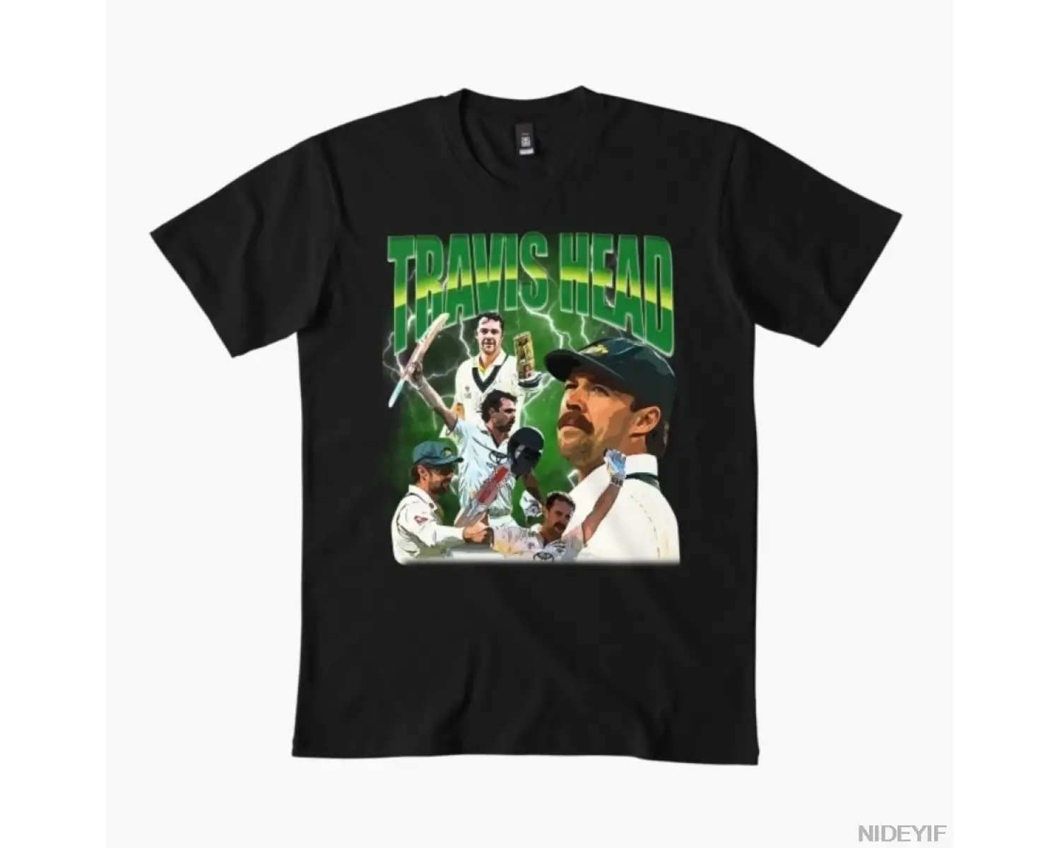 Travis Head Vintage 90lar Erkekler Kadınlar İçin Tişört %100 Pamuklu Tişörtler 3XS-3XL Üstle