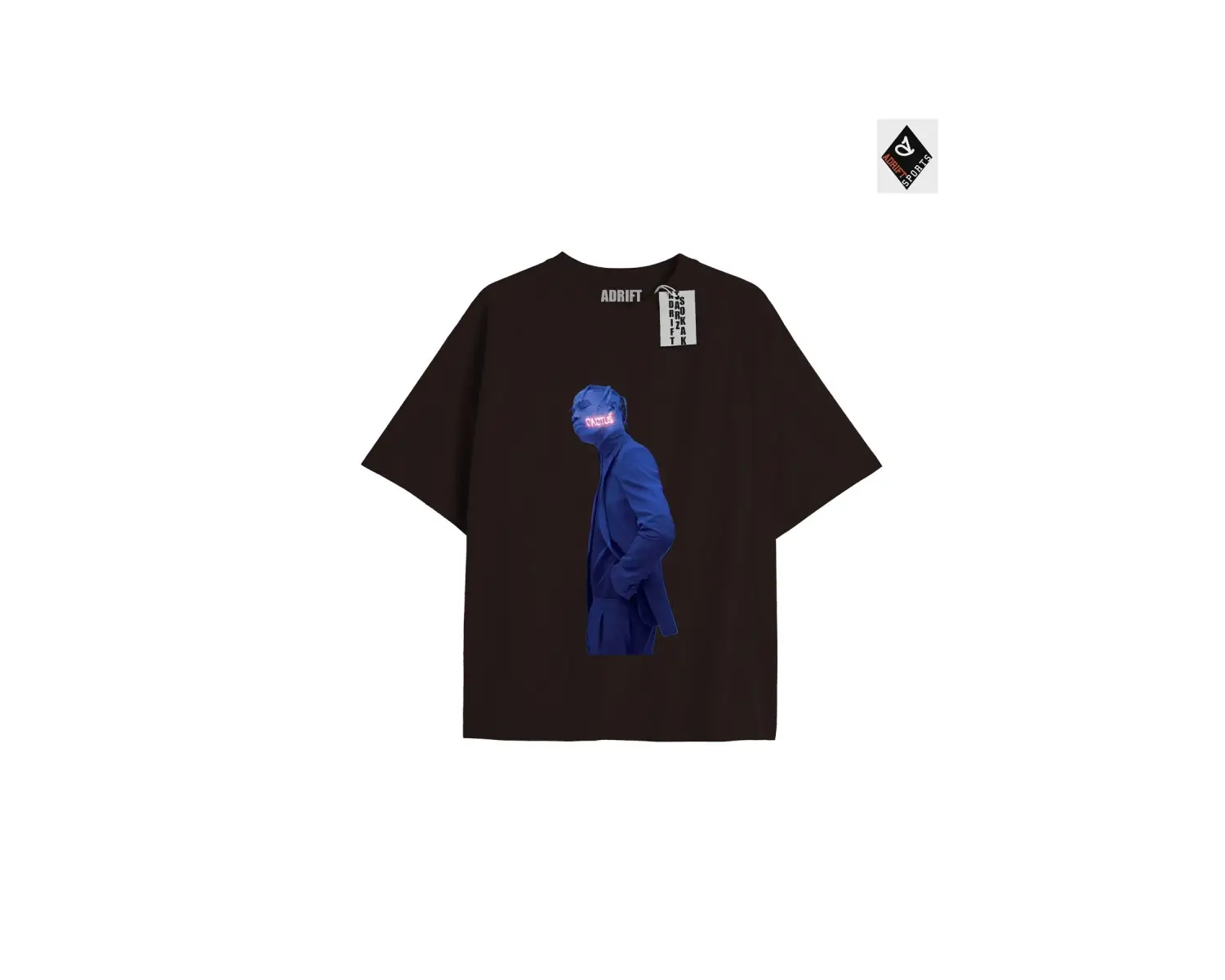 Travis Scott Siyah Oversize Unisex T-shirt