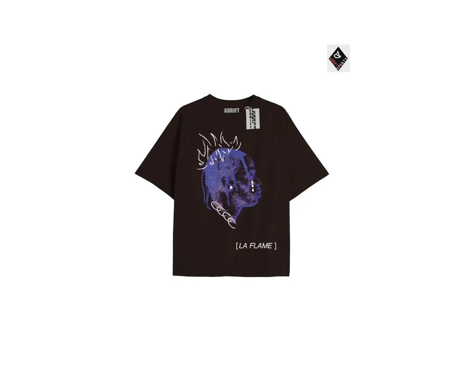 Travis Scott Siyah Oversize Unisex T-shirt