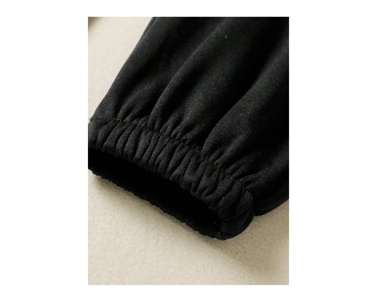 Trend Yüksek Bel Beyaz Joger Eşofman Altı